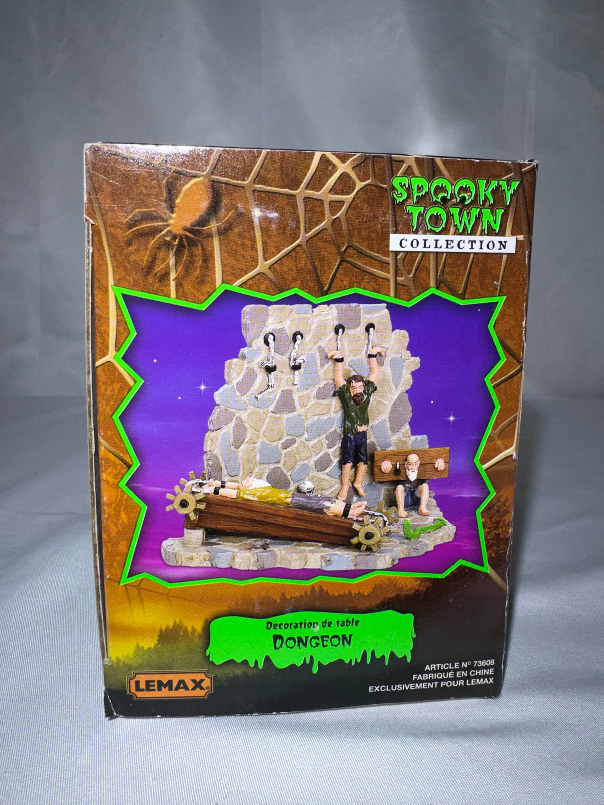 Lemax Spooky Town Dungeon Table Accent – Original Box – Complete