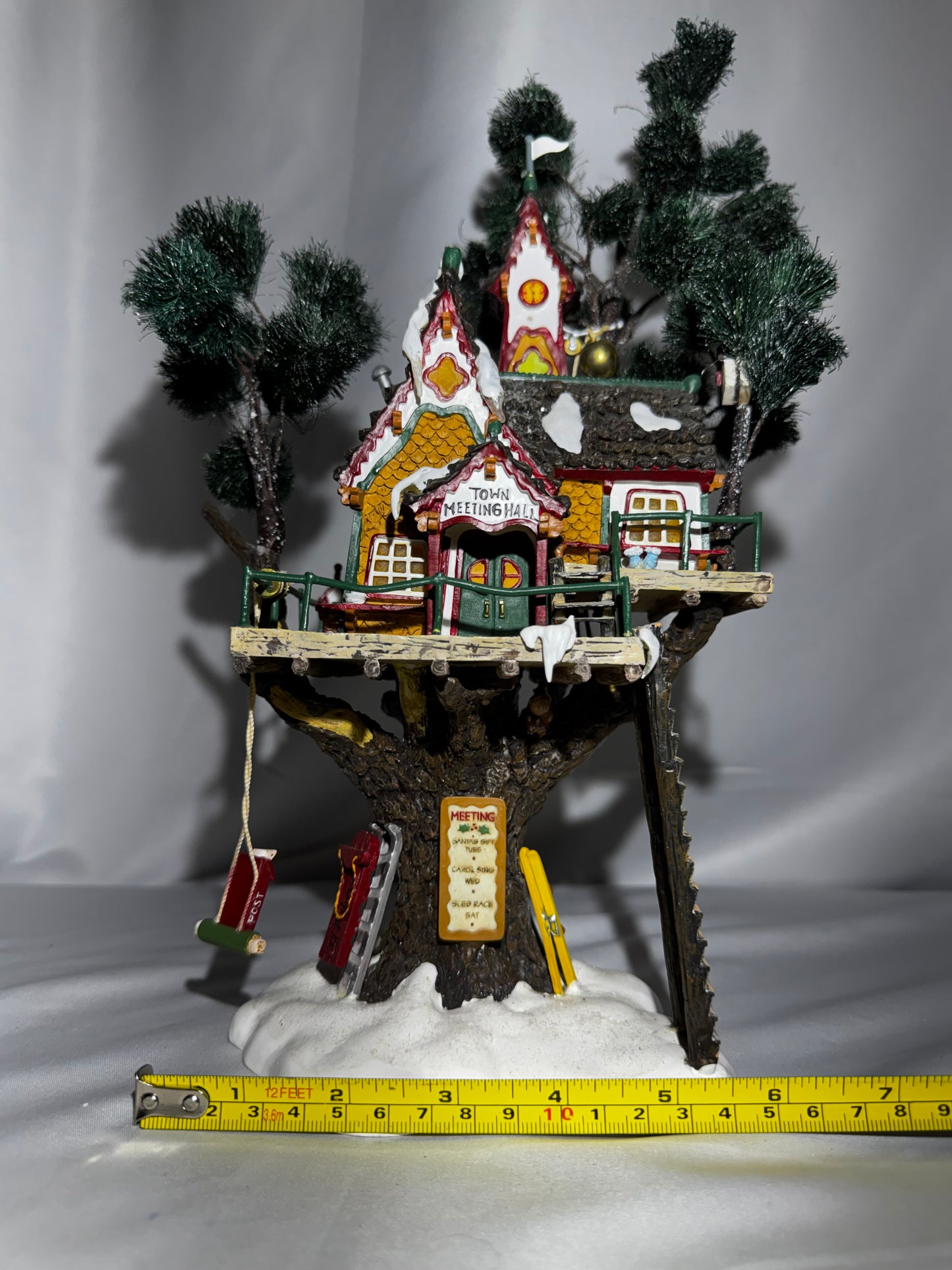 Department 56 North Pole Woods “Town Meeting Hall” Lighted Building – Item #56.56880