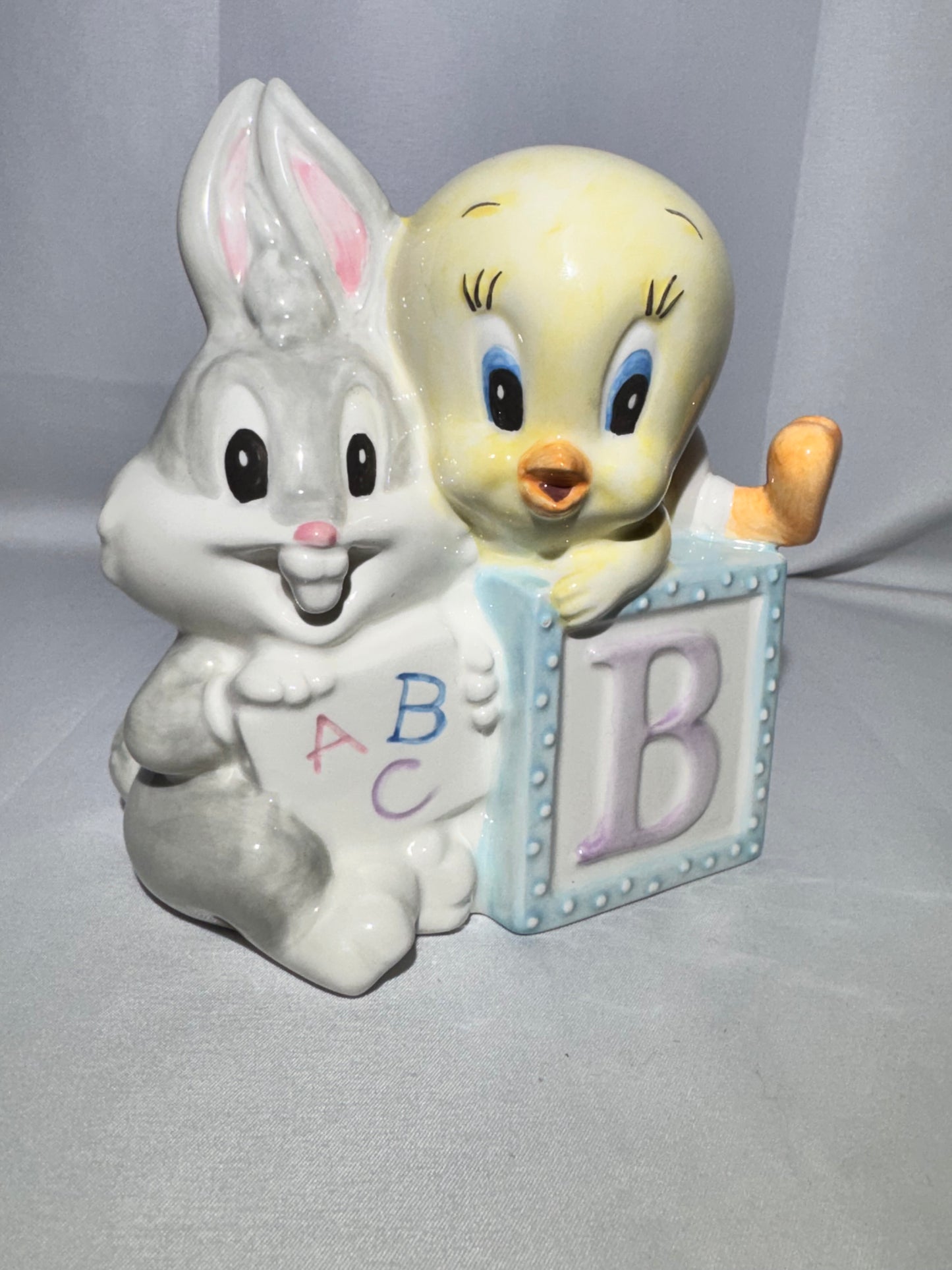 Warner Bros. Looney Tunes Baby Bugs Bunny & Baby Tweety Piggy Bank