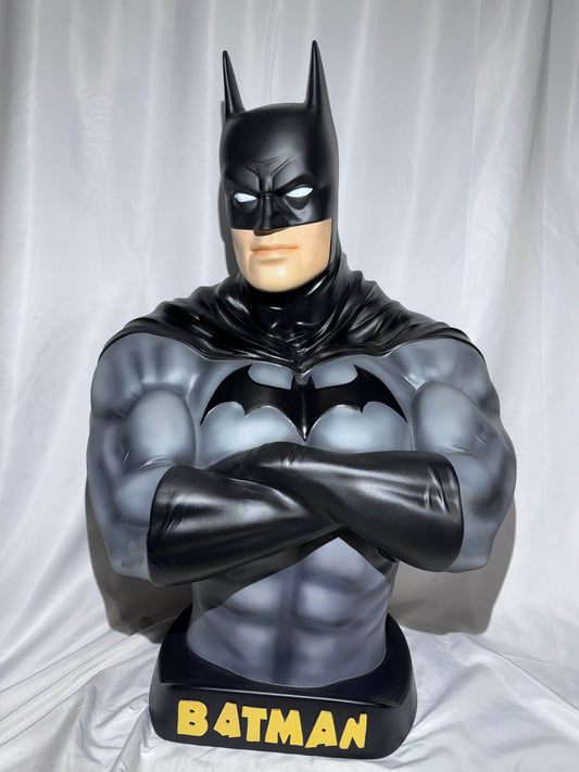 Giant Batman Bust – 35” Tall – Incredible Display Piece with Cape