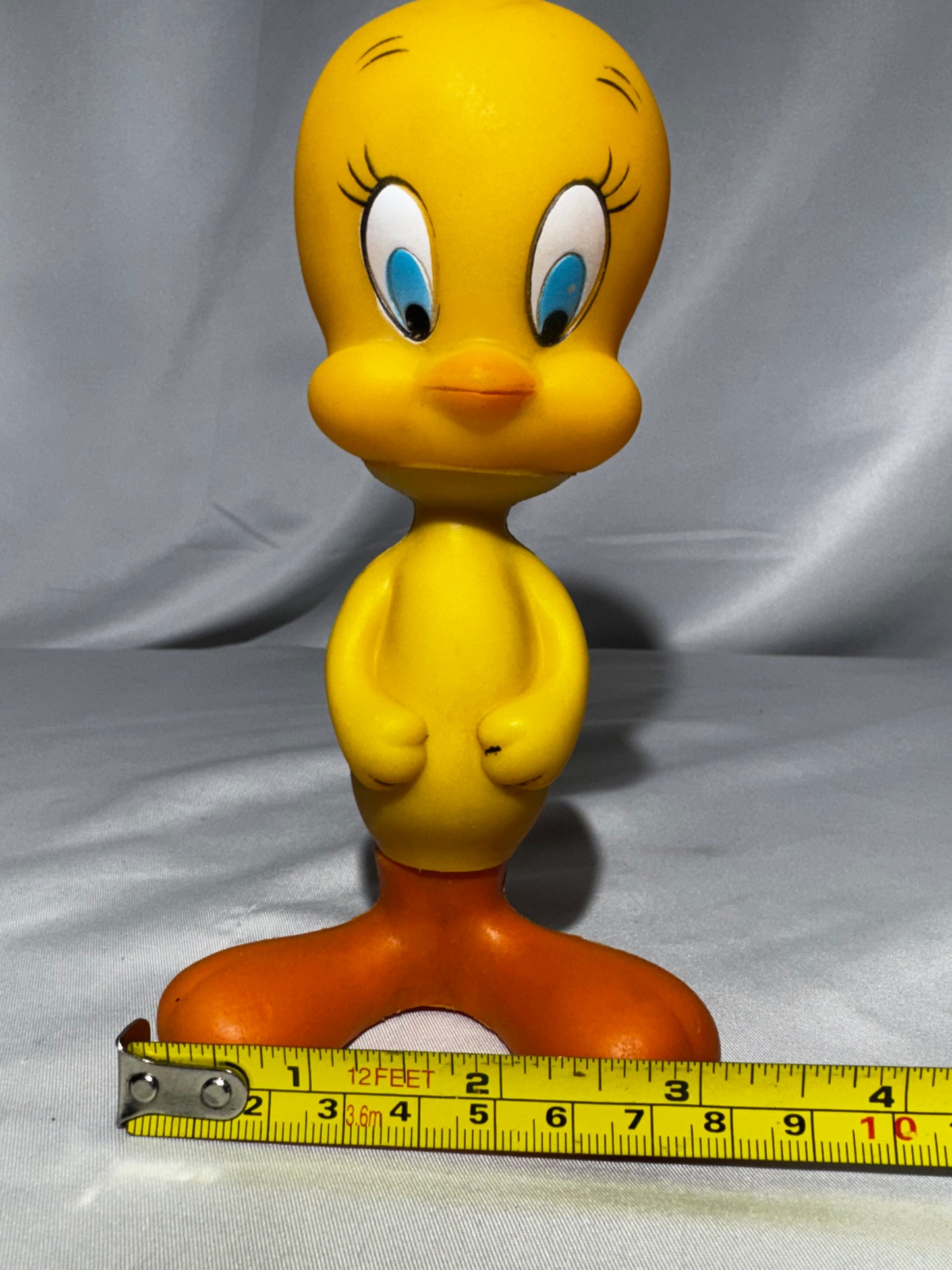1969 Dakin Tweety Bird Vinyl Figure Warner Bros Looney Tunes Toy Hong Kong