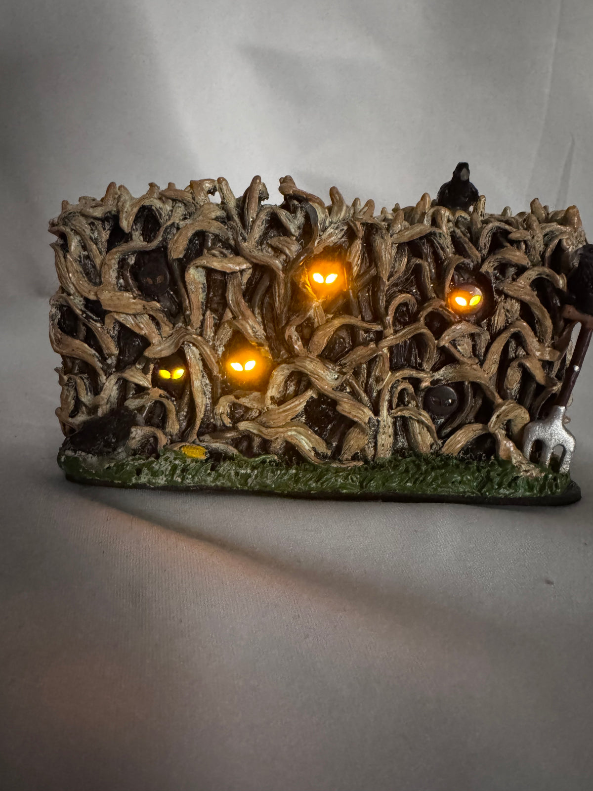 Lemax Spooky Town “Creepy Corn Row” Lighted Accessory #74585