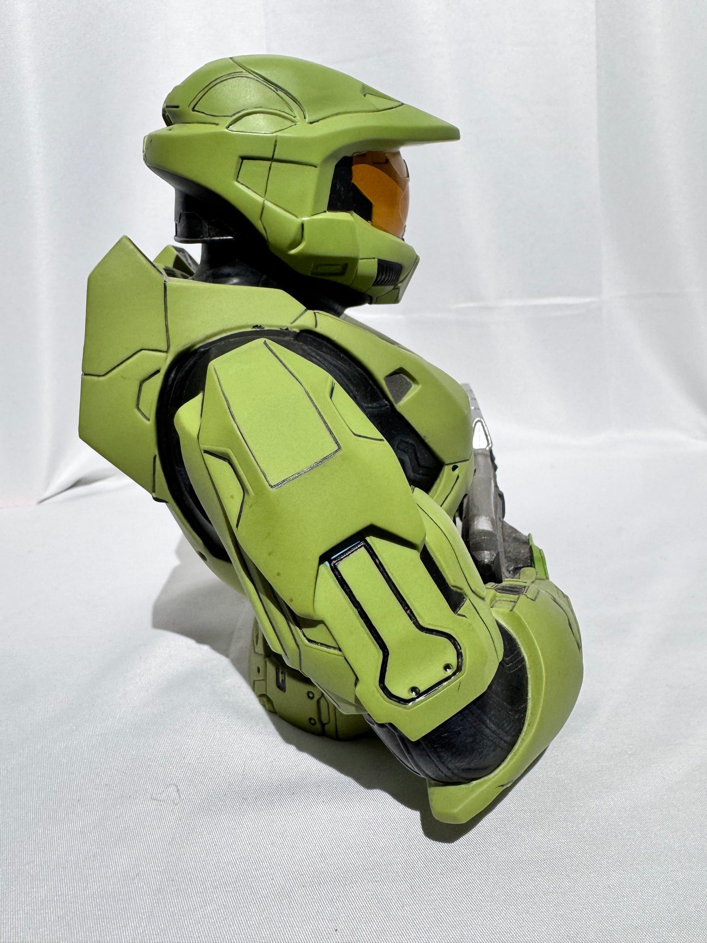 Diamond Select Halo Spartan Mark IV Green Vinyl Bust Bank w/ Original Stopper (2010)
