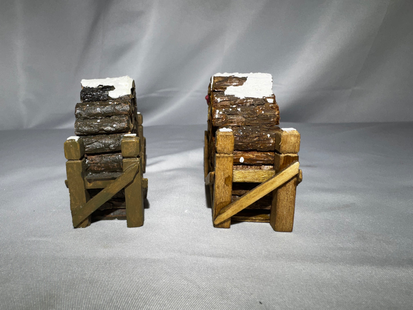 Department 56 Wooden Log Piles Village Accessories – Item #52665