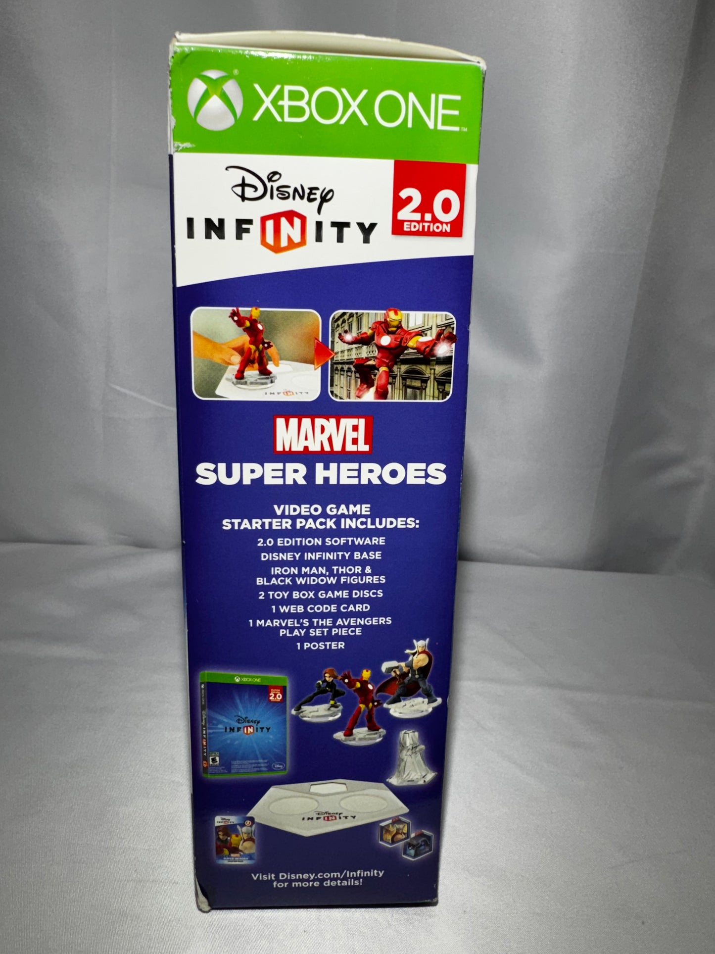 Disney Infinity Marvel Super Heroes 2.0 Xbox One Starter Pack Unopened Iron Man
