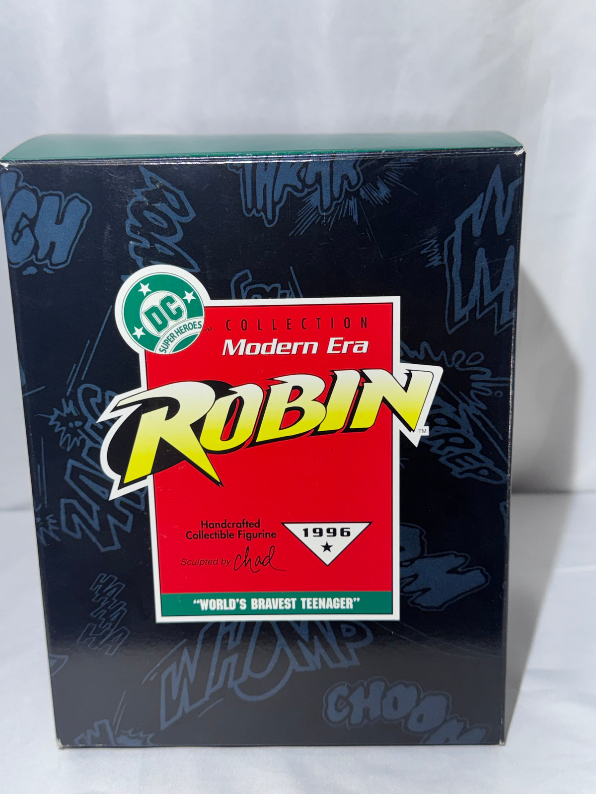 Hallmark 1996 DC Super Heroes Modern Era Robin Figurine – “World’s Bravest Teenager”
