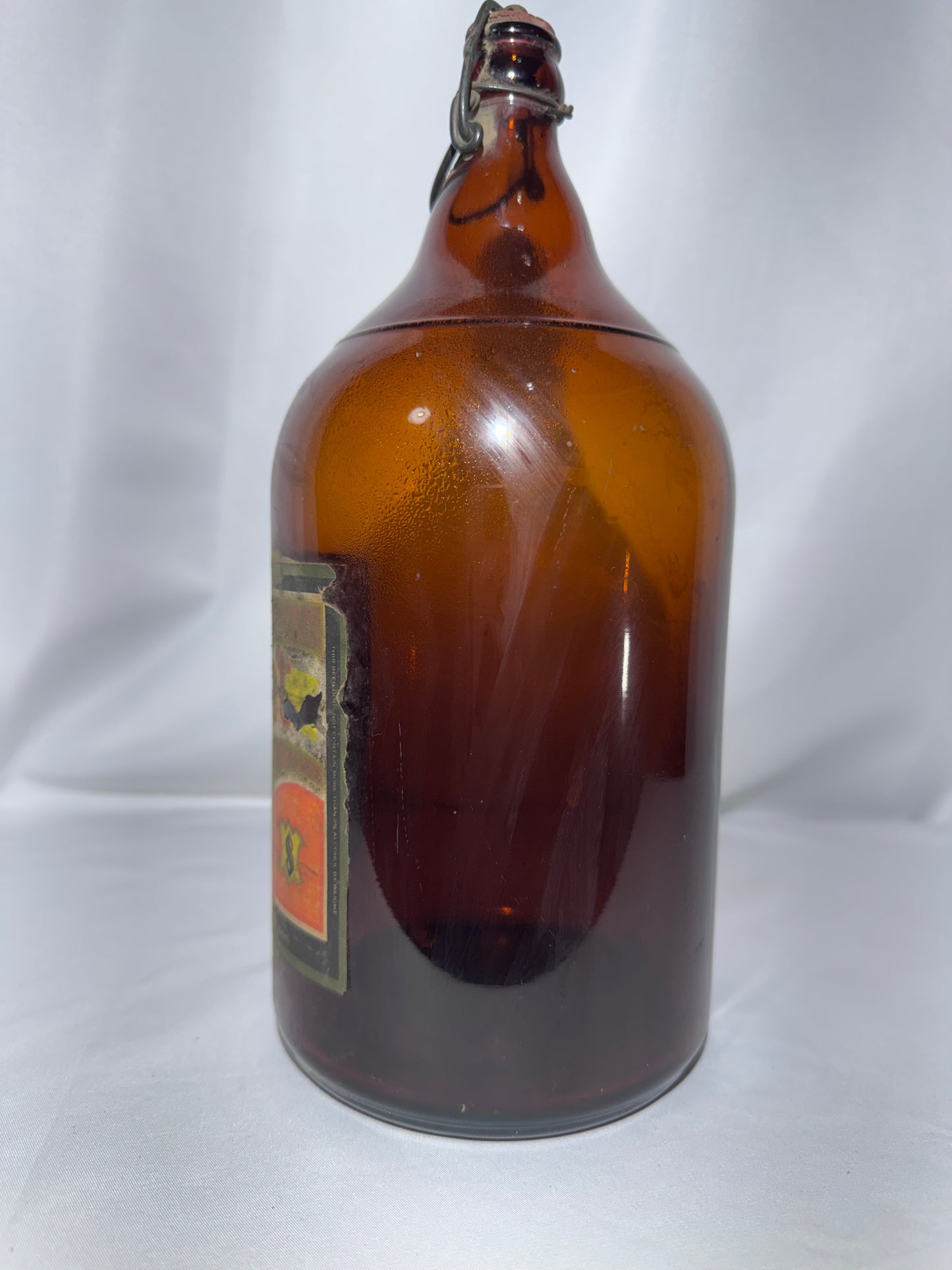 RARE 1934–1937 Sunset Brewing Co. Wallace Idaho 1/2 Gallon Amber Jug – Vintage Bottle – Fallout Crossover