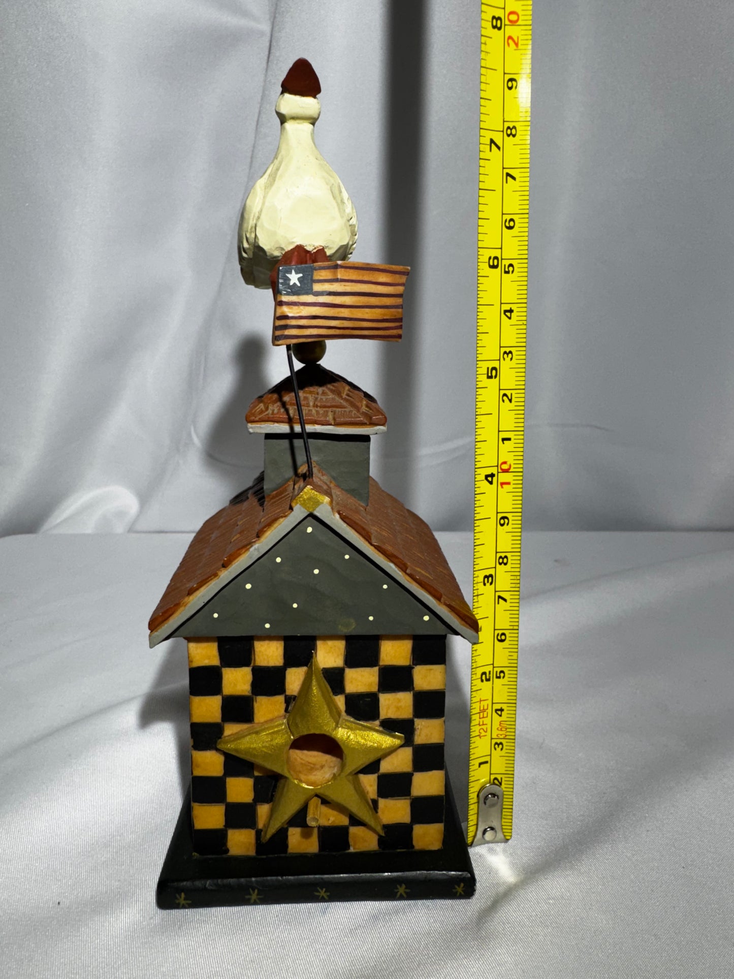 Williraye Studio WW4206 Birdhouse Figurine – Retired 1999 Folk Art Collectible