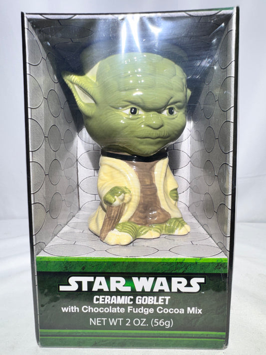 Star Wars Yoda Ceramic Goblet – Sealed Collectible Gift Set