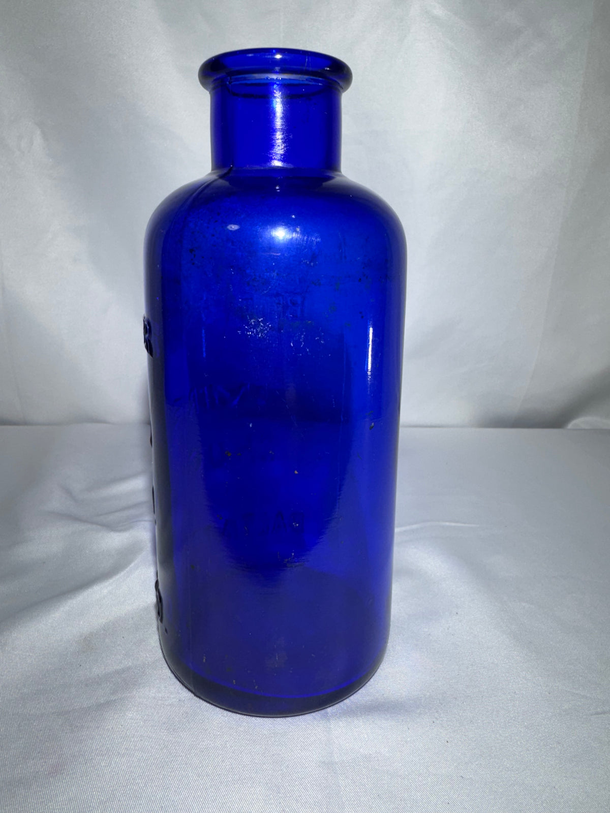 Vintage Bromo-Seltzer Cobalt Blue Glass Bottle – Emerson Drug Co. Baltimore, MD