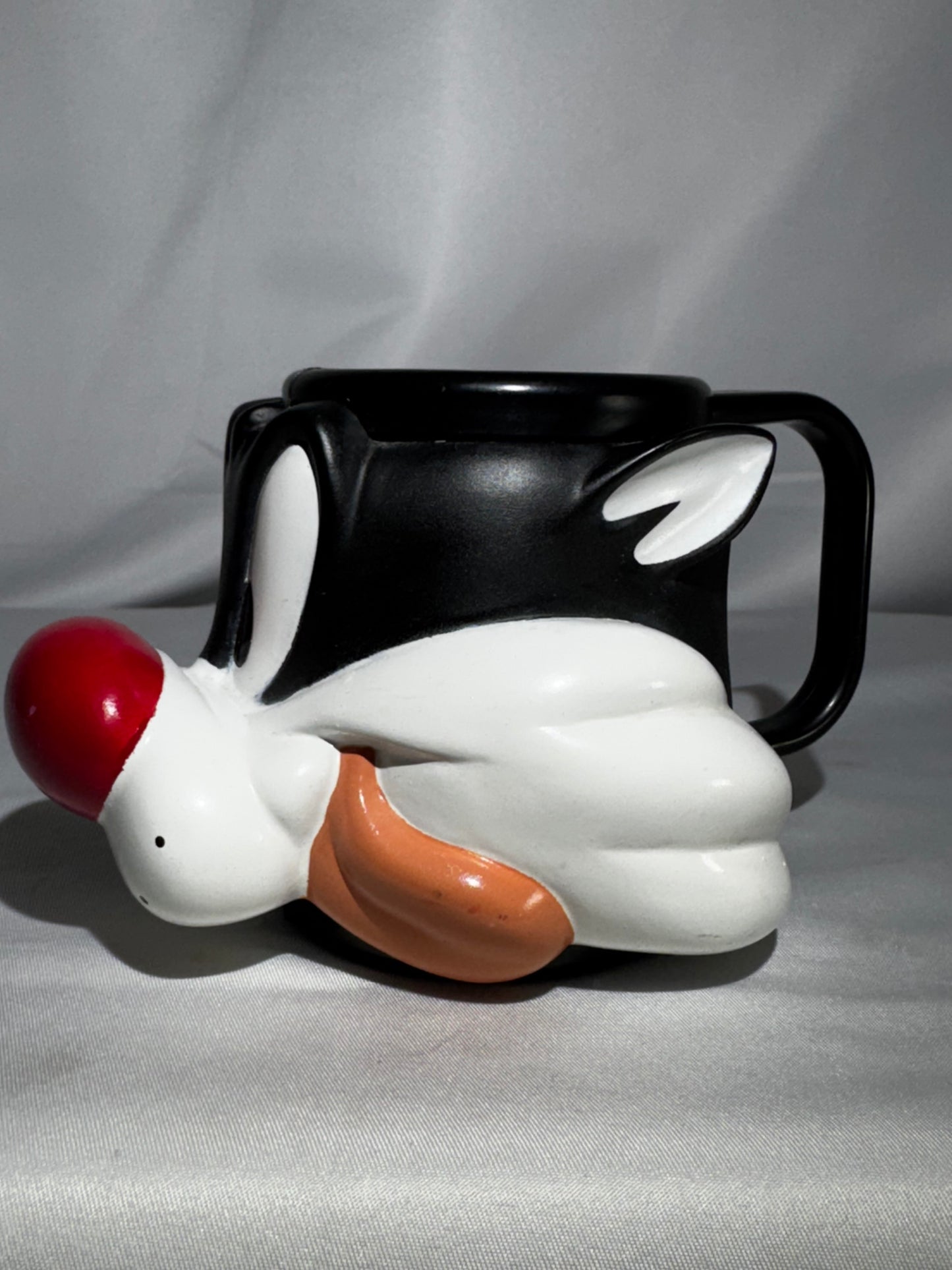 Vintage 1989 Applause Looney Tunes Sylvester the Cat 3D Mug