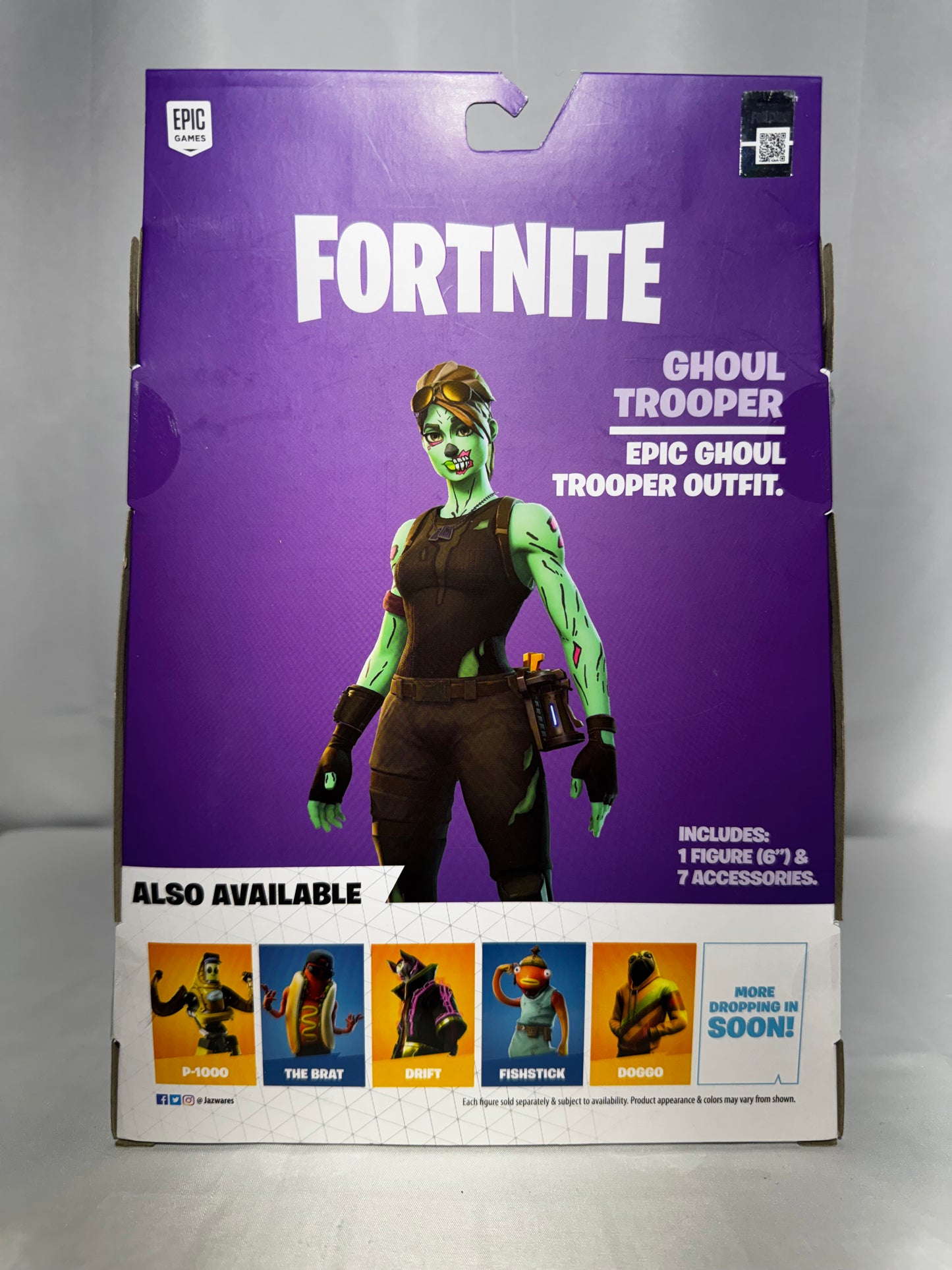 Fortnite Legendary Series Ghoul Trooper 6” Action Figure – 8 Pieces