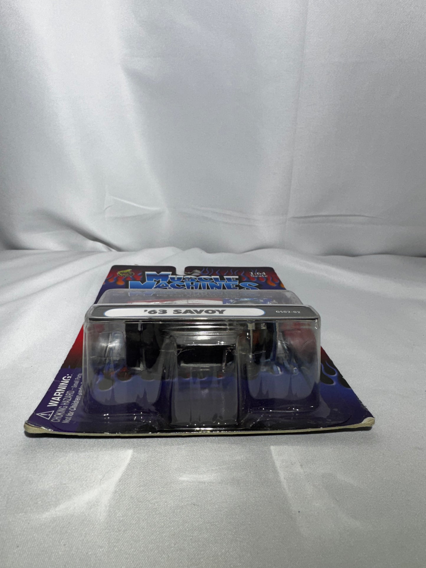 Muscle Machines 1:64 Scale 1963 Plymouth Savoy Diecast car
