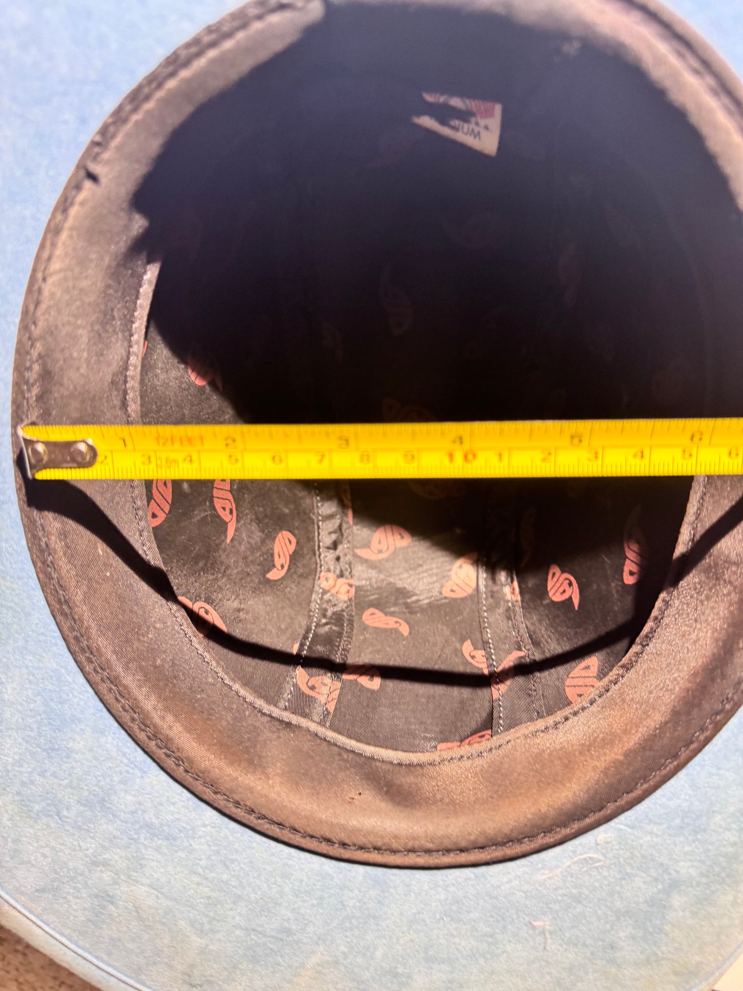 Vintage Carolina Tar Heels Suede Cowboy Hat – Size Medium