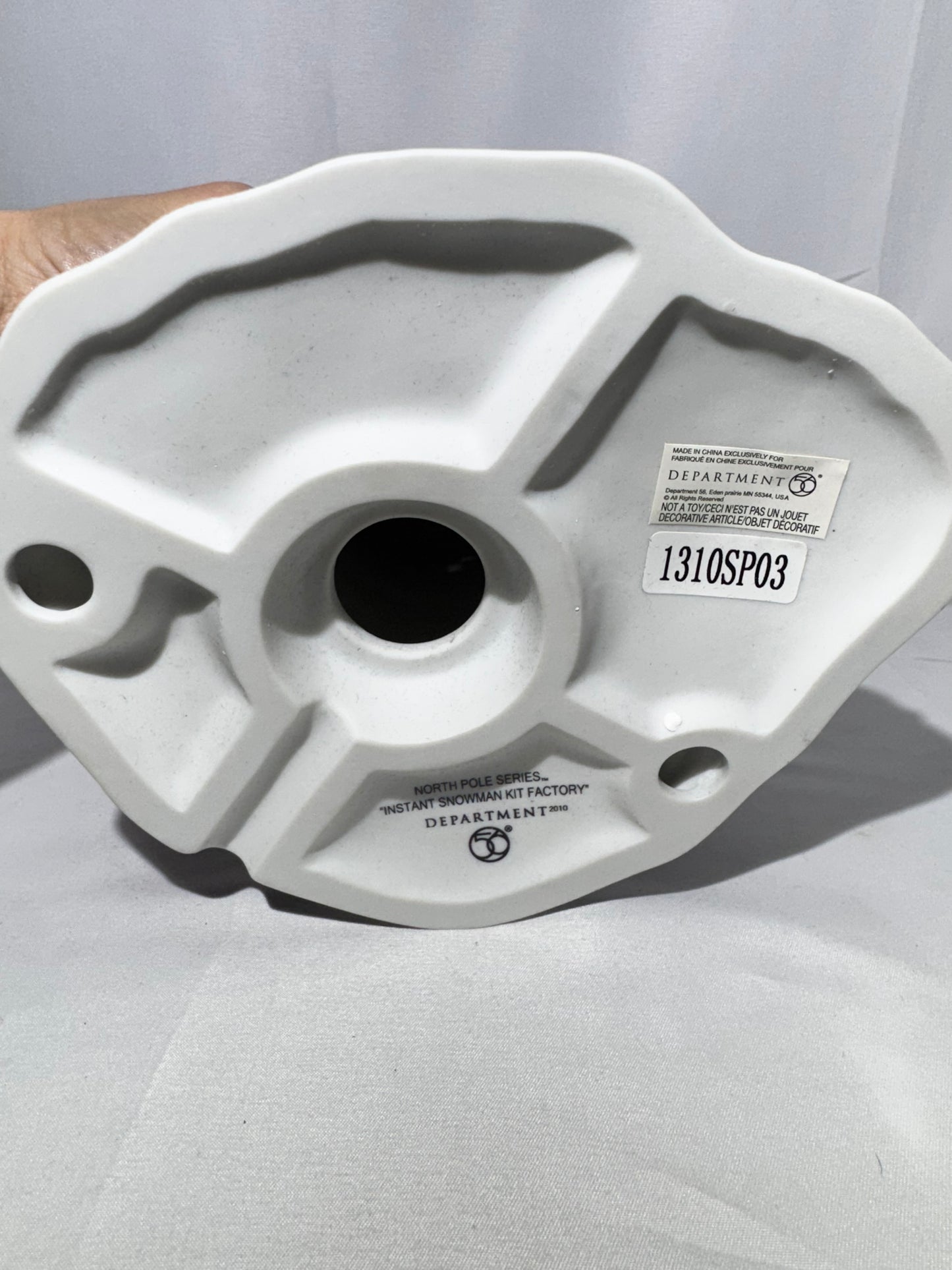 Department 56 North Pole Series – “Instant Snowman Kit Factory” #808927