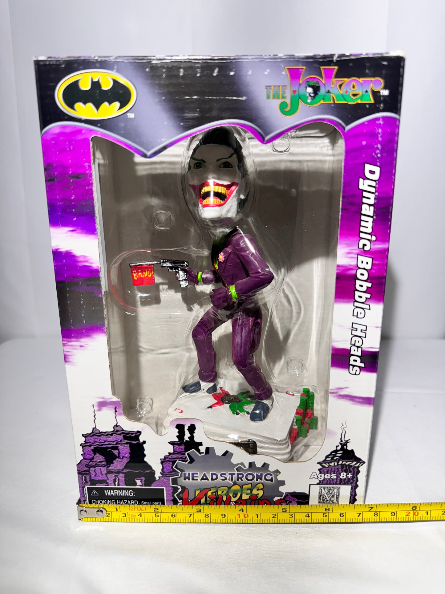 Dynamic Bobbleheads – Headstrong Villains: The Joker - Warner Brothers- DC Comics
