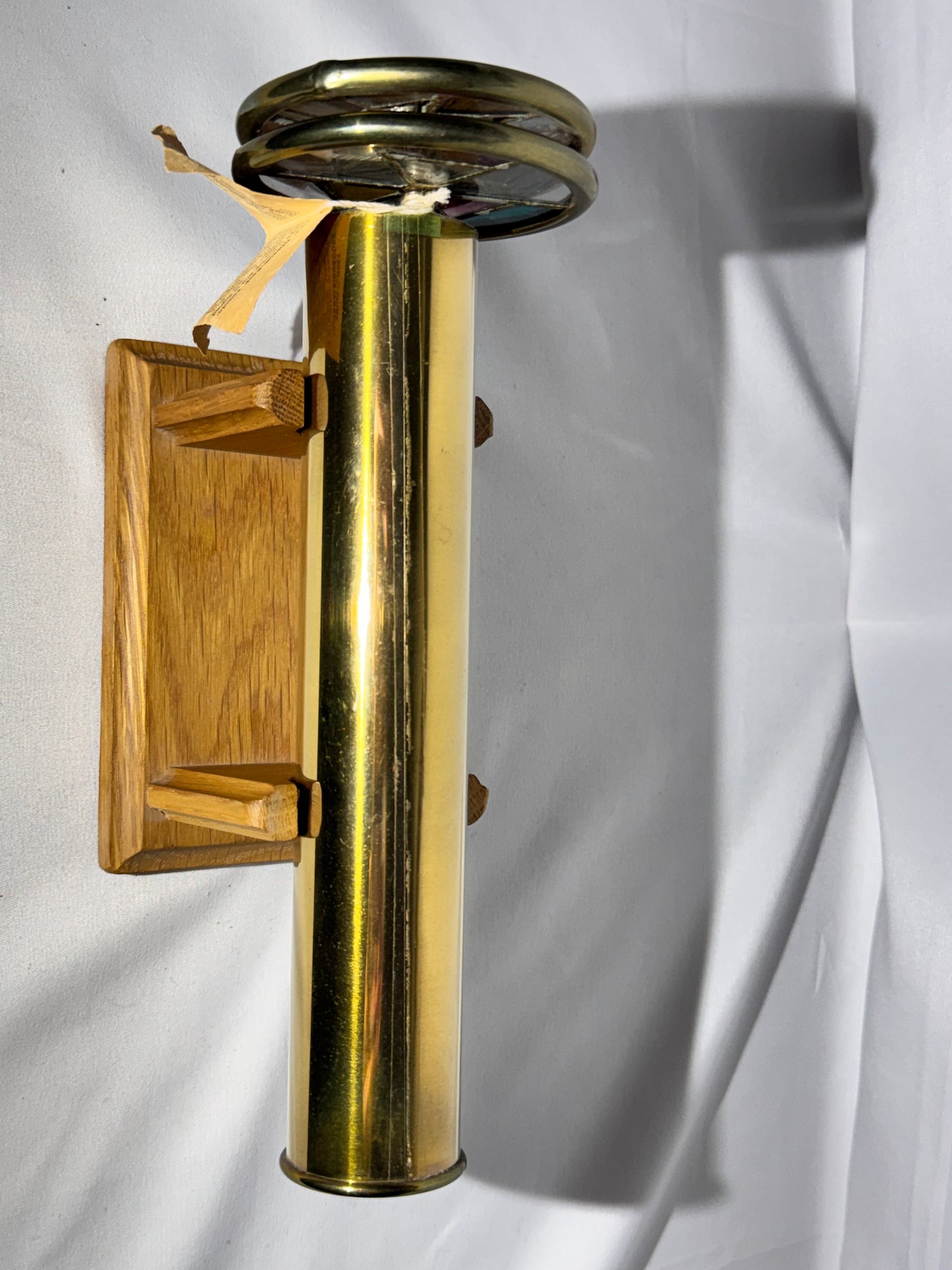 Vintage Chesnik-Koch Brass Kaleidoscope – Signed & Dated 1990