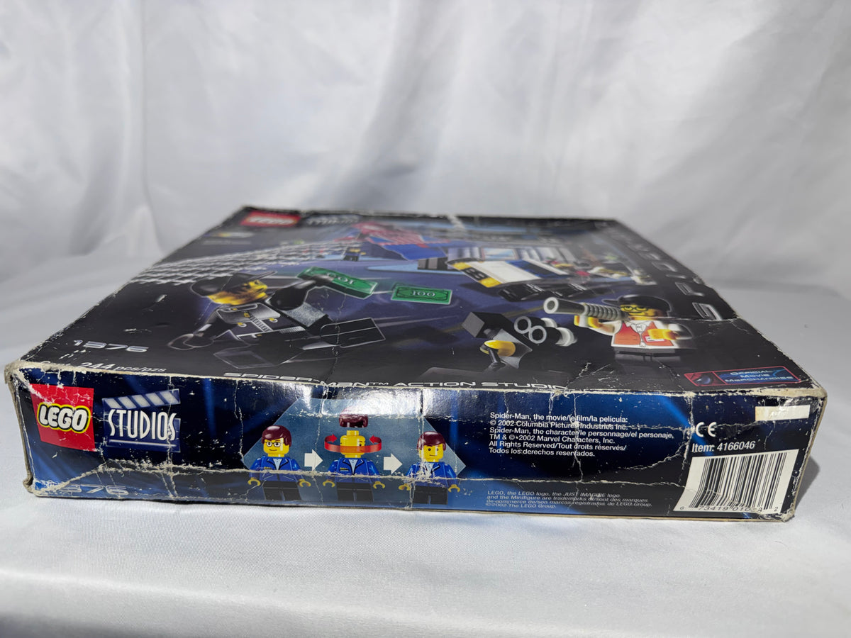 LEGO Studios Spider-Man Action Studio #1376 – 2002 – Factory Sealed / Unopened – Rare