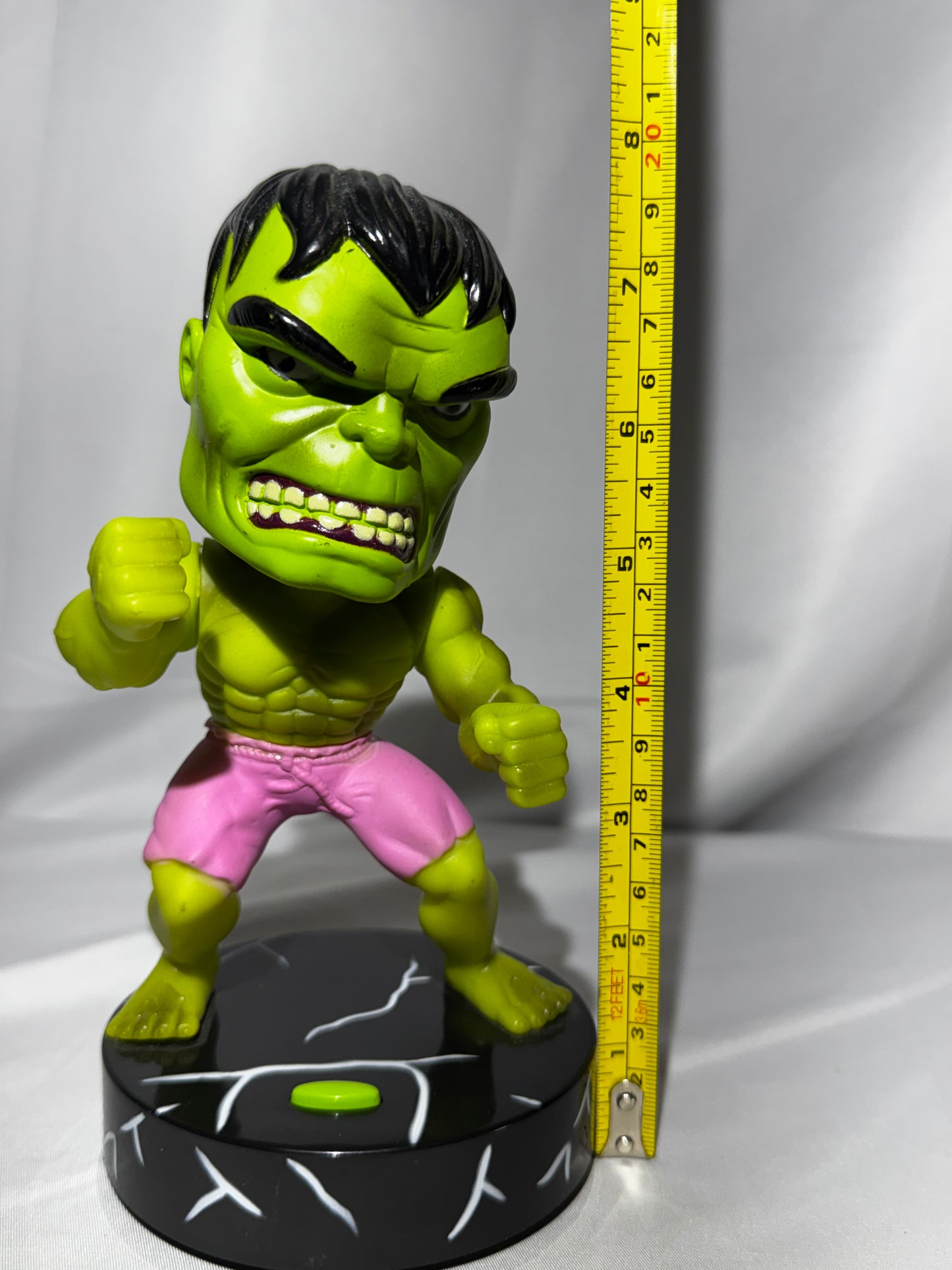 2003 Marvel The Incredible Hulk Bobble Head Lights Sounds Way Out Toys w/ Box