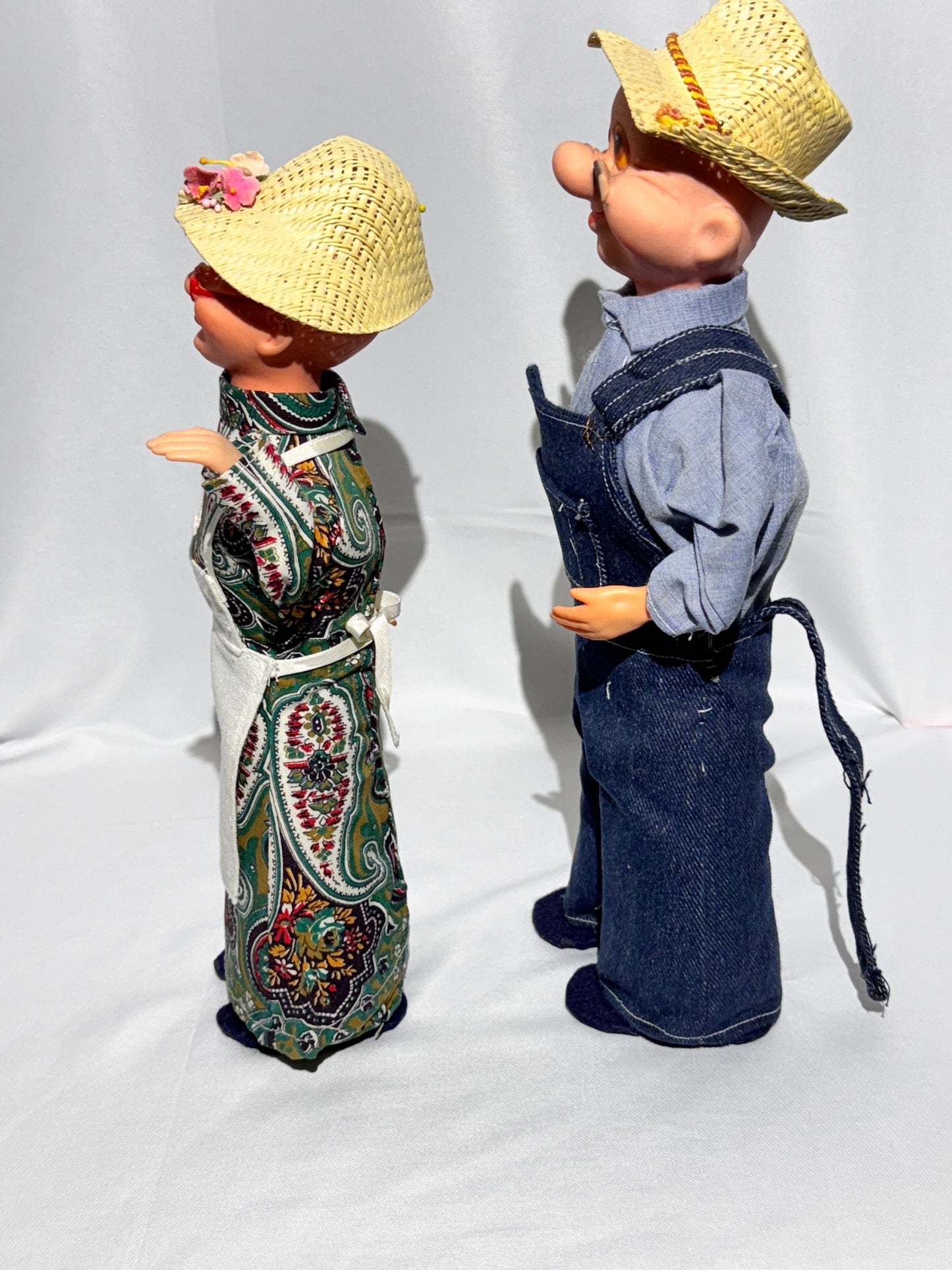Vintage Granny & Grandpa Dish Soap Bottle Dolls – Country Farmer Style Collectibles