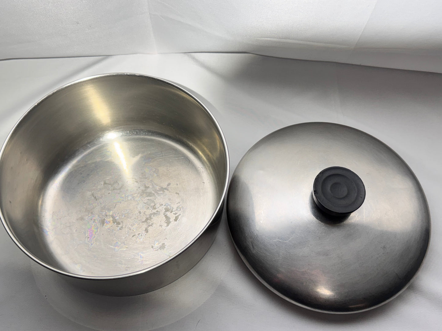 Vintage Revere Ware Copper Bottom Cookware Set – 10 Pieces w/ Lids | Bakelite Handles