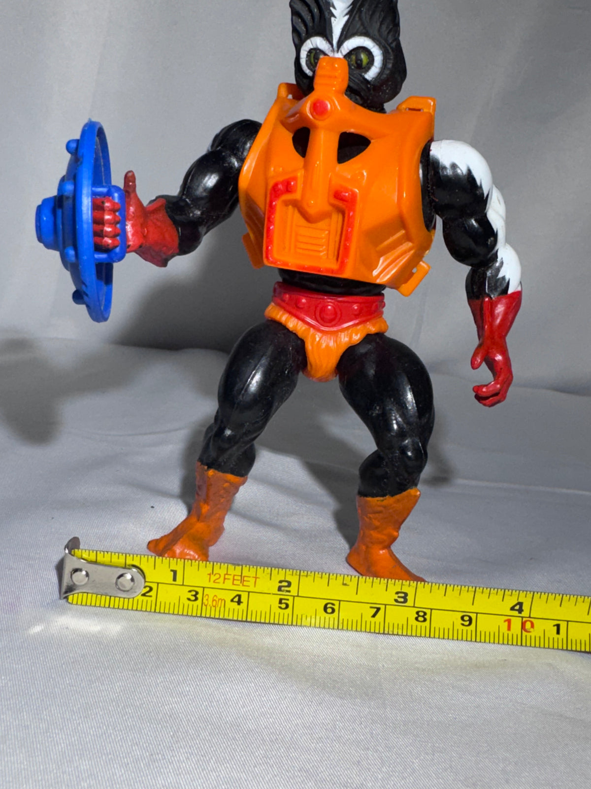 Vintage 1985 Mattel MOTU Stinkor Action Figure Complete w/ Armor Shield He-Man