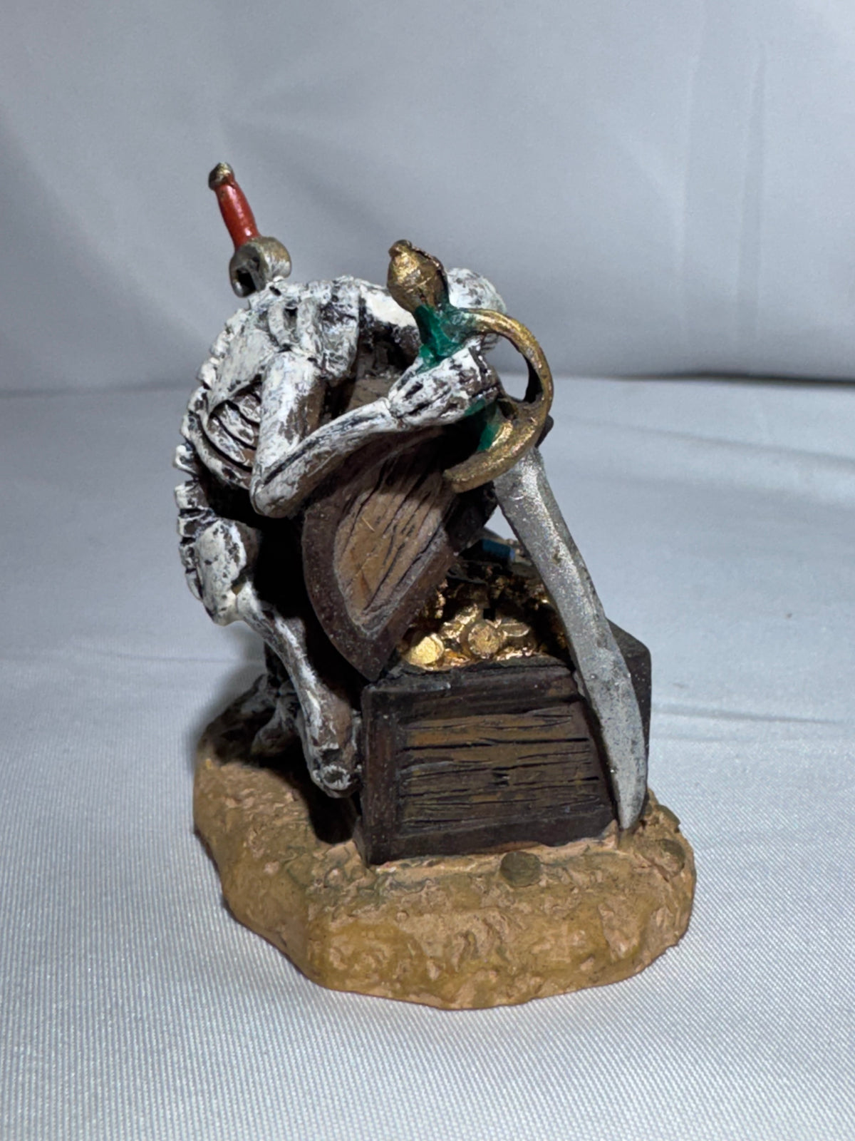Lemax Spooky Town “Greedy to the End” Figurine — 2008 Retired Halloween Village