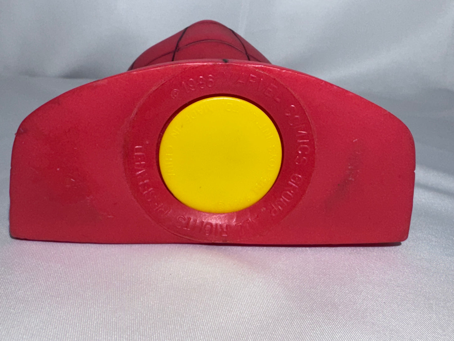 Vintage 1986 Marvel Amazing Spider-Man Vinyl Coin Bank