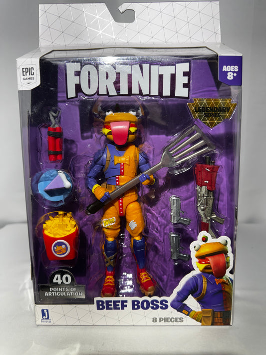 Fortnite action figure – Beef Boss from the Legendary Series by Epic Games (2020)