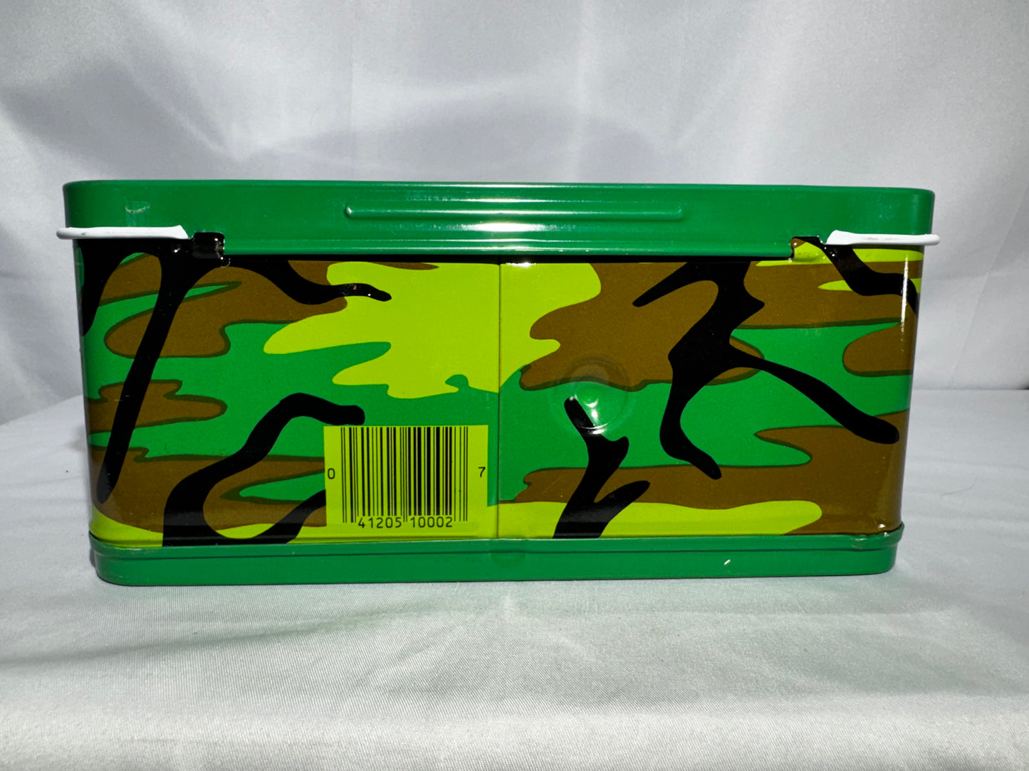 Vintage 1985 Rambo First Blood Part II Metal Lunchbox Thermos Sylvester Stallone with paper