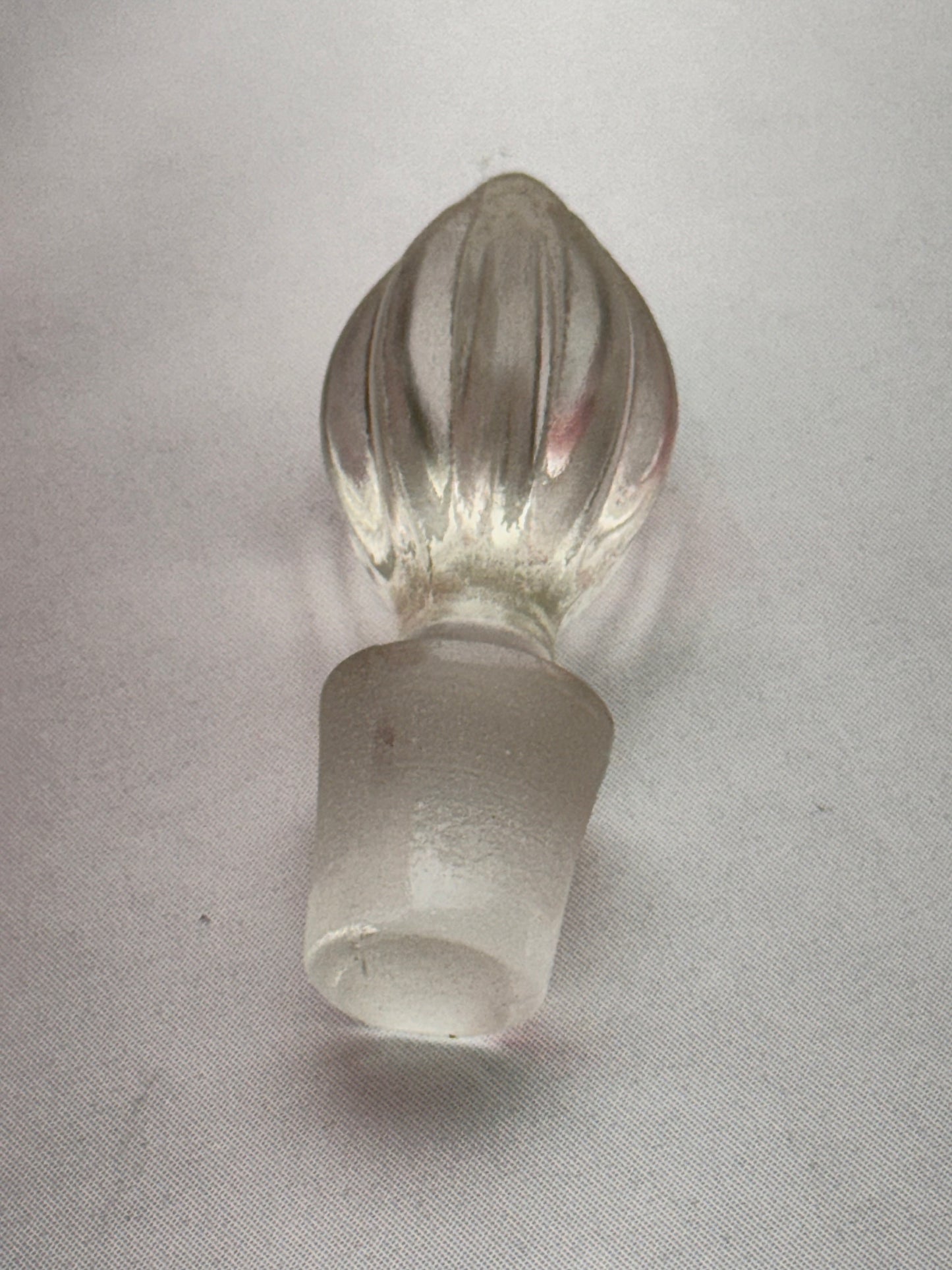 Vintage Fenton Cranberry New World Rib Optic Decanter w/ Stopper – 1953 – 14.5”