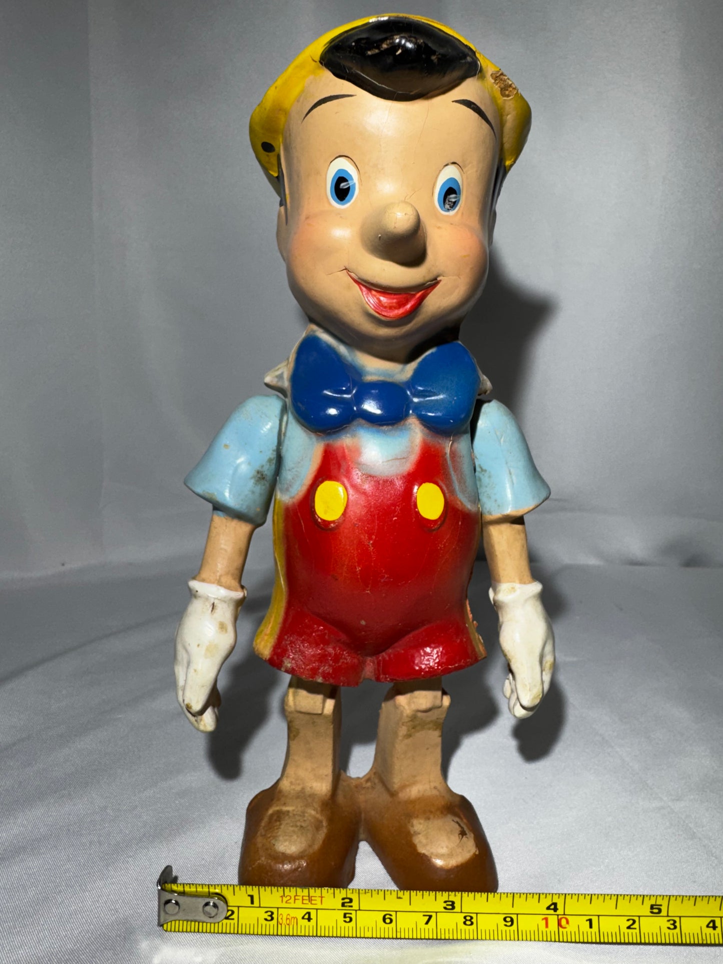 Vintage 1939-40 Walt Disney Pinocchio Composition Doll Original Disney Toy