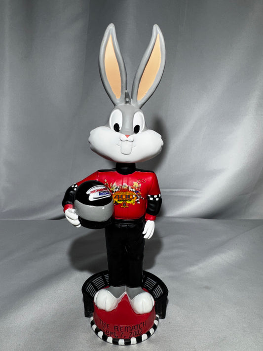 2002 Limited Edition Bugs Bunny Monte Carlo 400 Bobblehead #273/15,000 NASCAR ￼