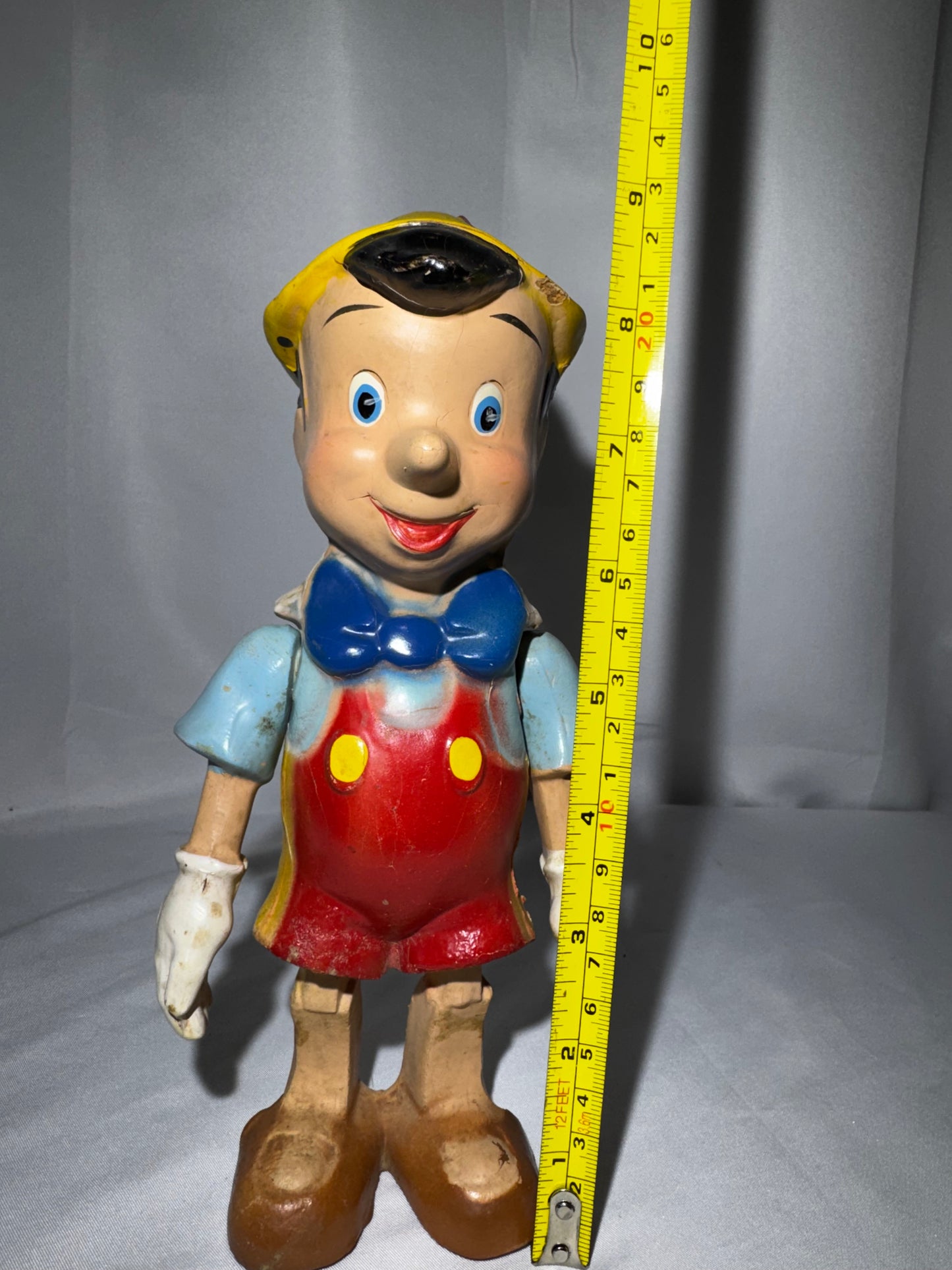 Vintage 1939-40 Walt Disney Pinocchio Composition Doll Original Disney Toy