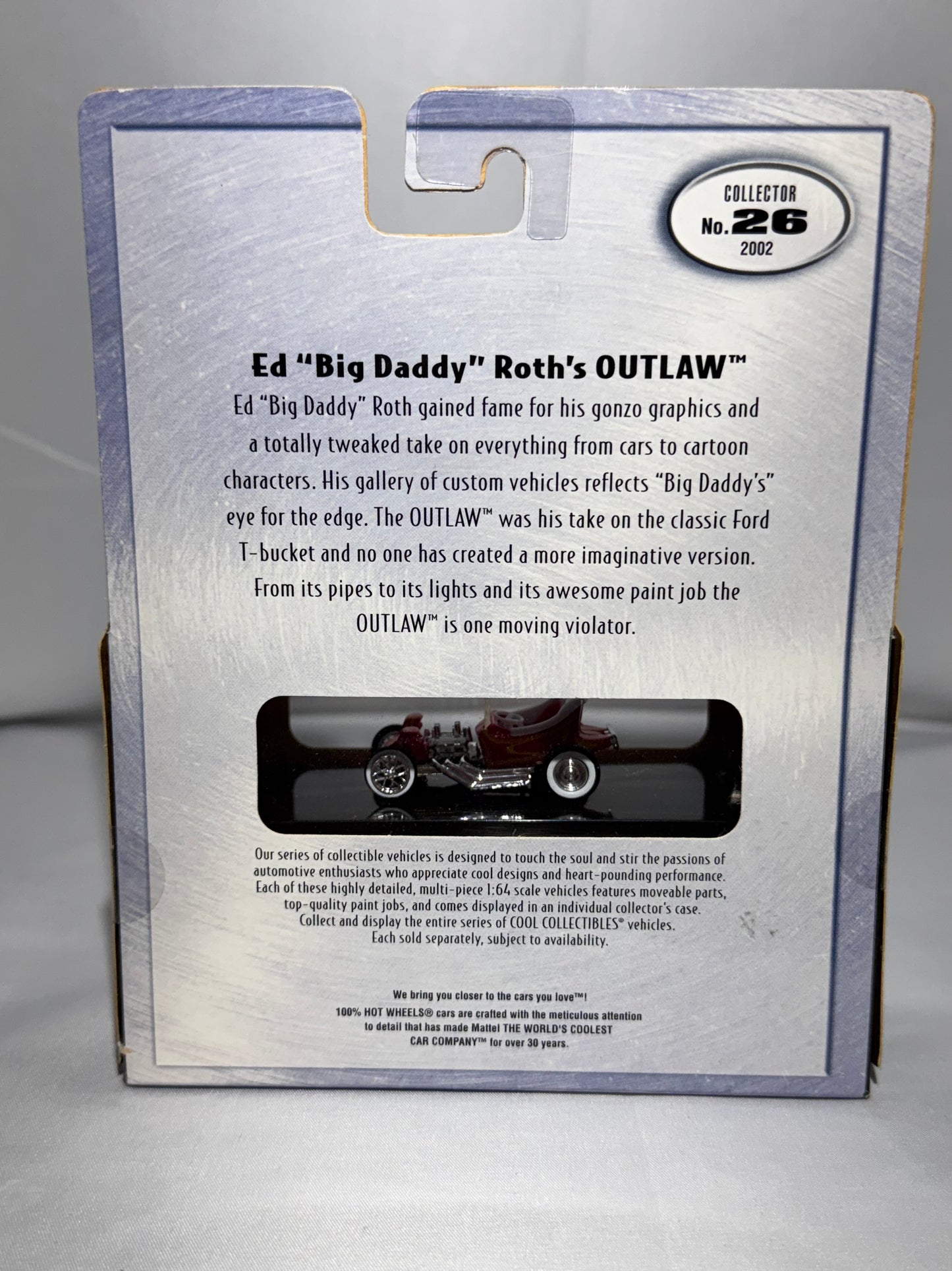 Hot Wheels Ed “Big Daddy” Roth Outlaw – 1:64 Scale Limited Edition Diecast (2000 Mattel)
