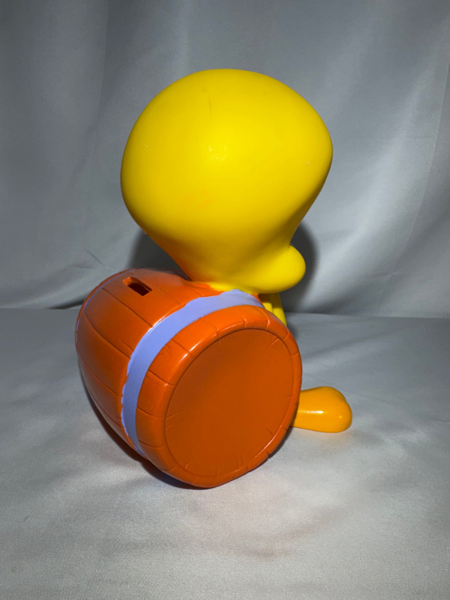 1997 Applause Tweety Bird Piggy Bank Warner Bros Looney Tunes Vinyl 7.5” Vintage