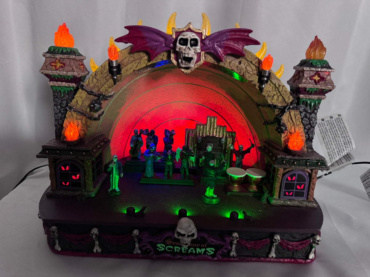 Lemax Spooky Town Symphony of Screams #85303 – 2018 – Animated Halloween Village