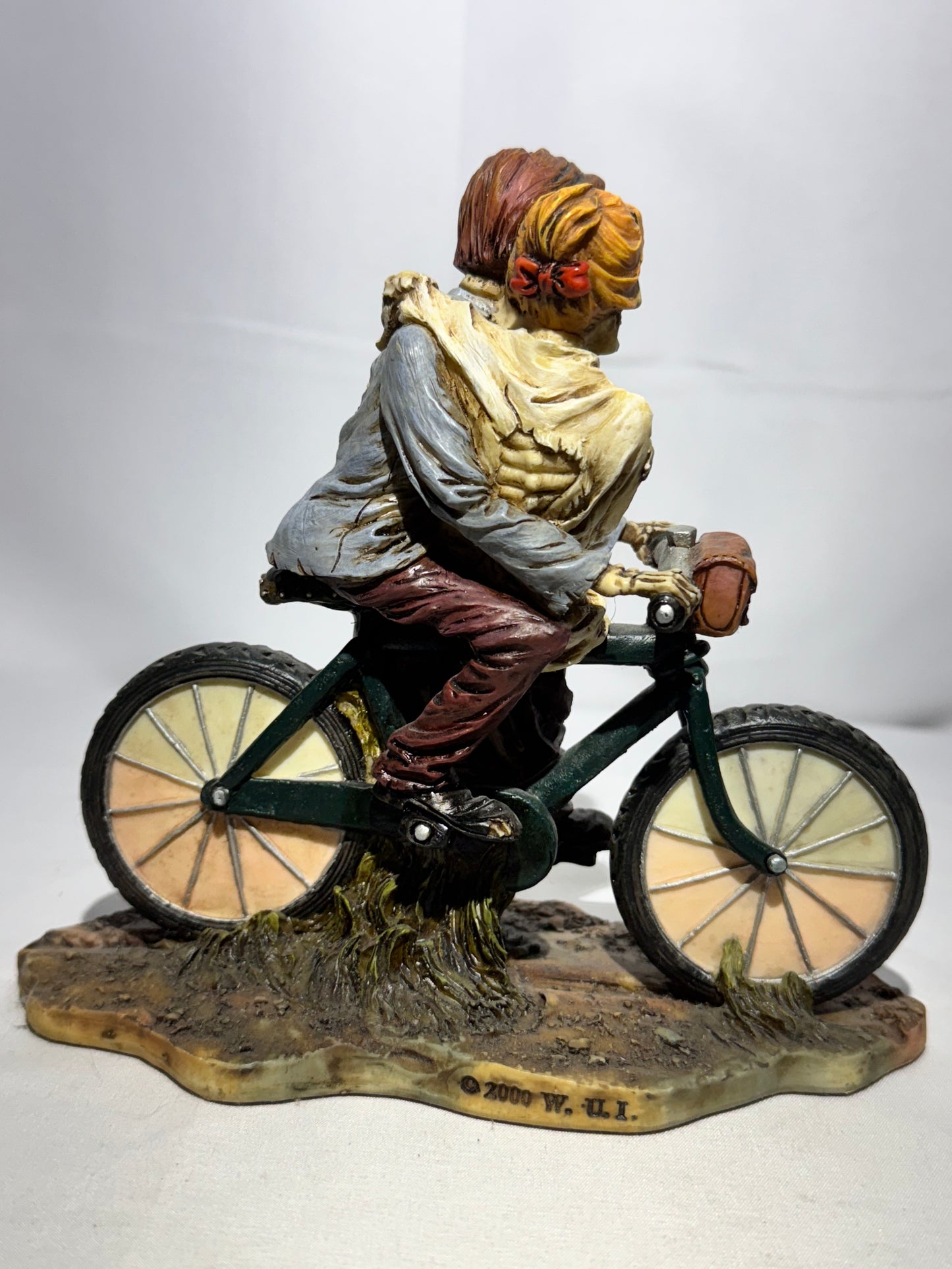 “Hitch a Ride” Skeleton Wedding Figurine – Love Never Dies - Summit Collection