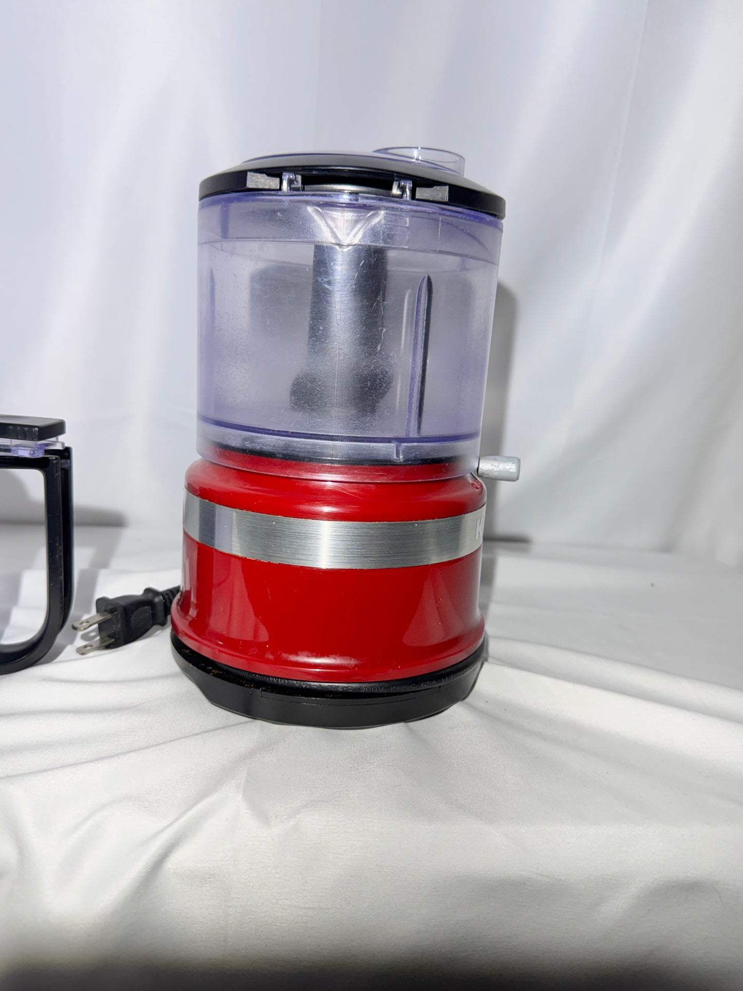 KitchenAid 3.5-Cup Mini Food Chopper – Empire Red (Model KFC3516QER)