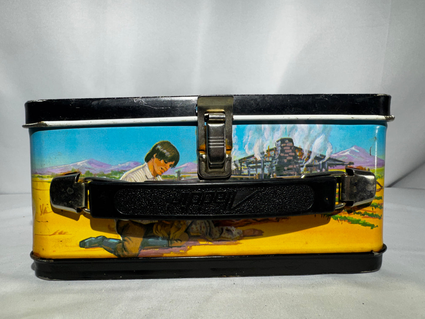 Vintage 1980 The Legend of the Lone Ranger Metal Lunchbox with Original Thermos – Aladdin Industries