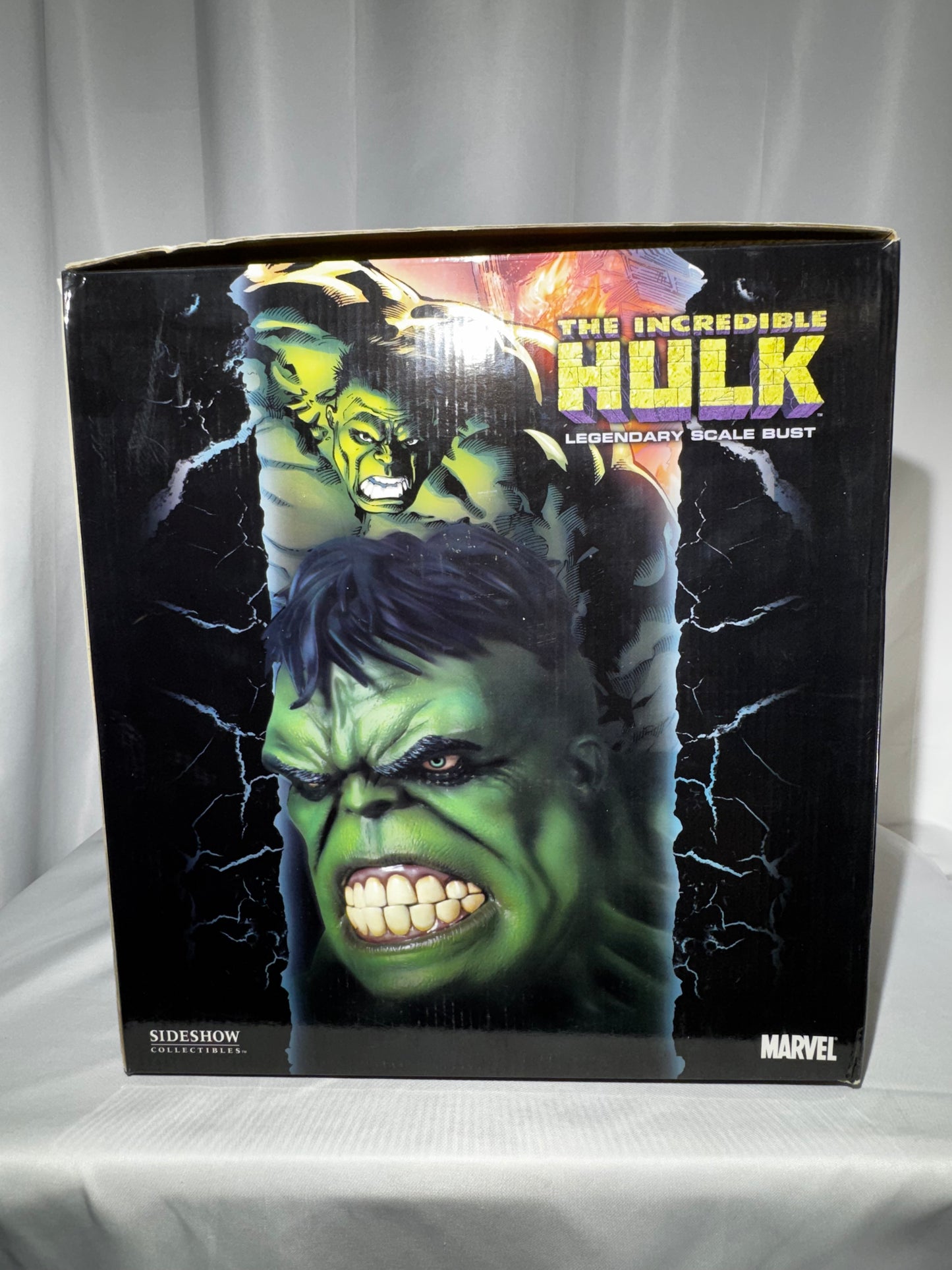 Sideshow Collectibles Legendary Scale Hulk Bust #230/400 Marvel Statue w/ Box 10.5”