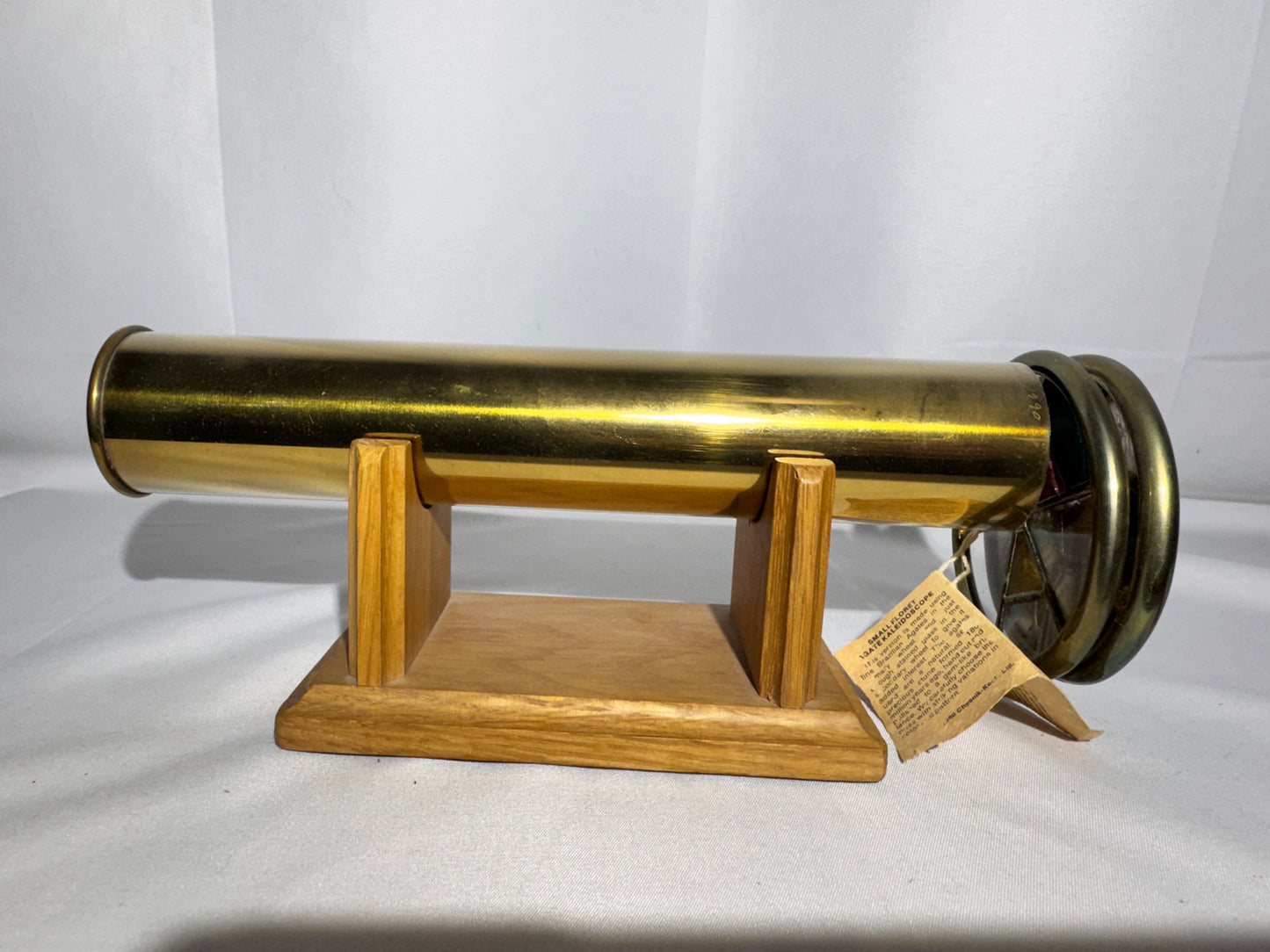 Vintage Chesnik-Koch Brass Kaleidoscope – Signed & Dated 1990