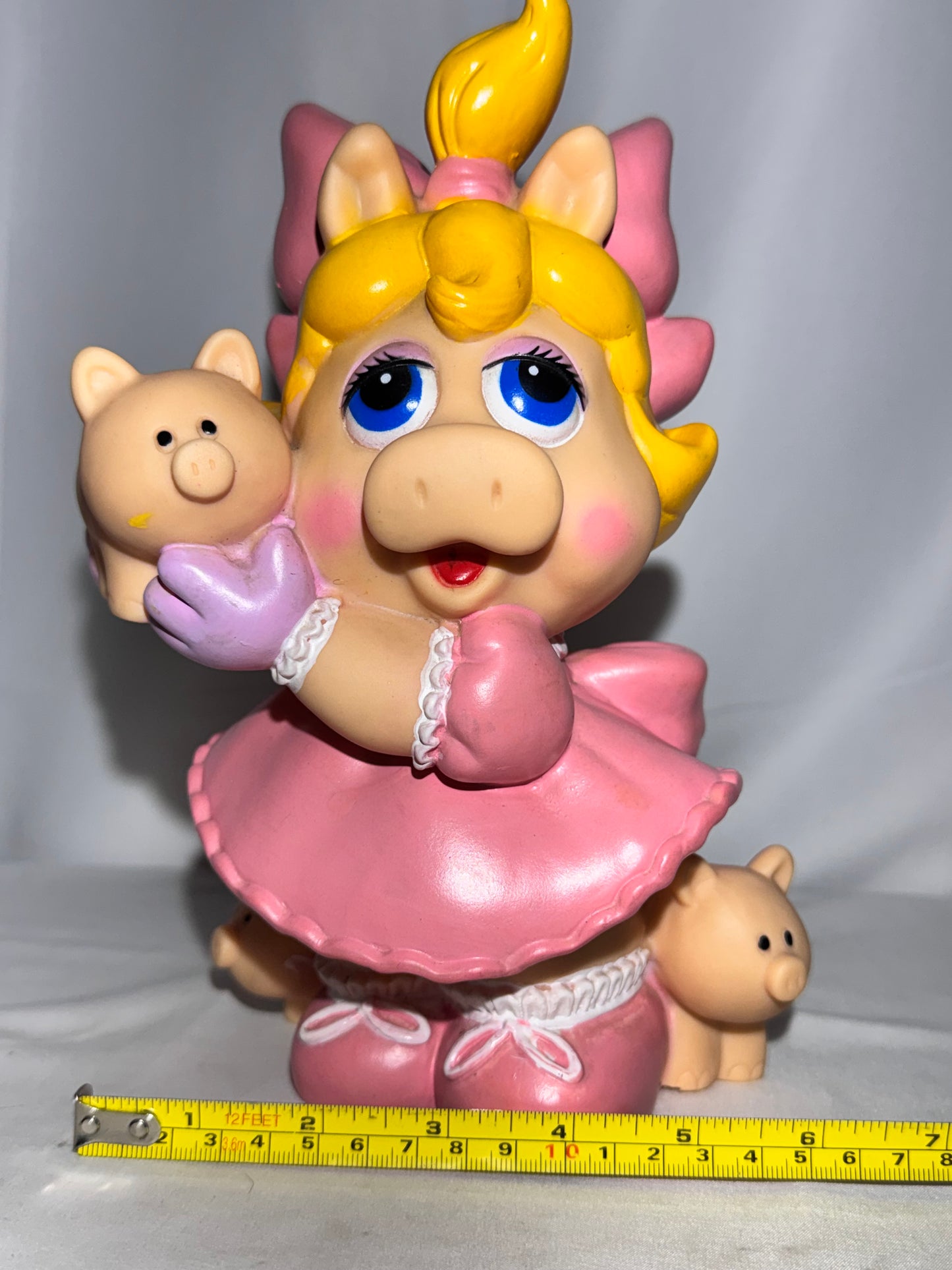 Vintage 1989 Miss Piggy Piggy Bank – ILLCO Toys / Jim Henson Muppet Character