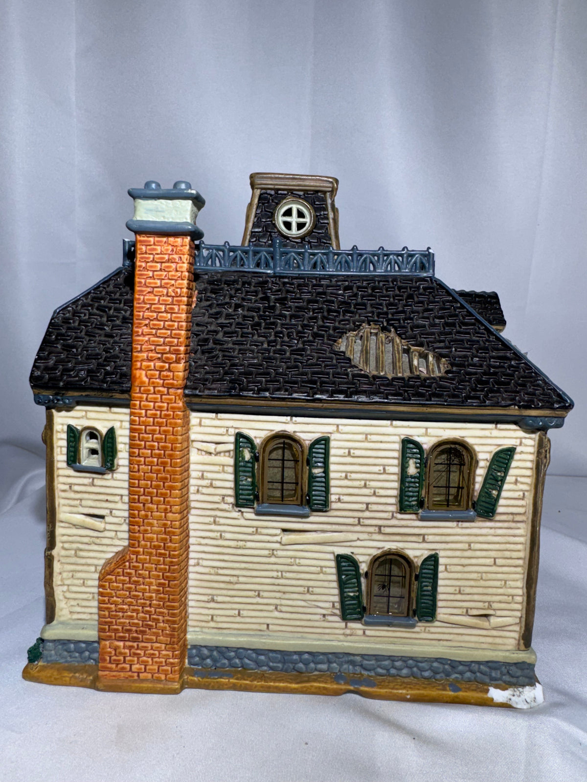 Lemax Spooky Town Greaves Manor #05473 – 2000 Retired Halloween Village Building – Parts/Repair
