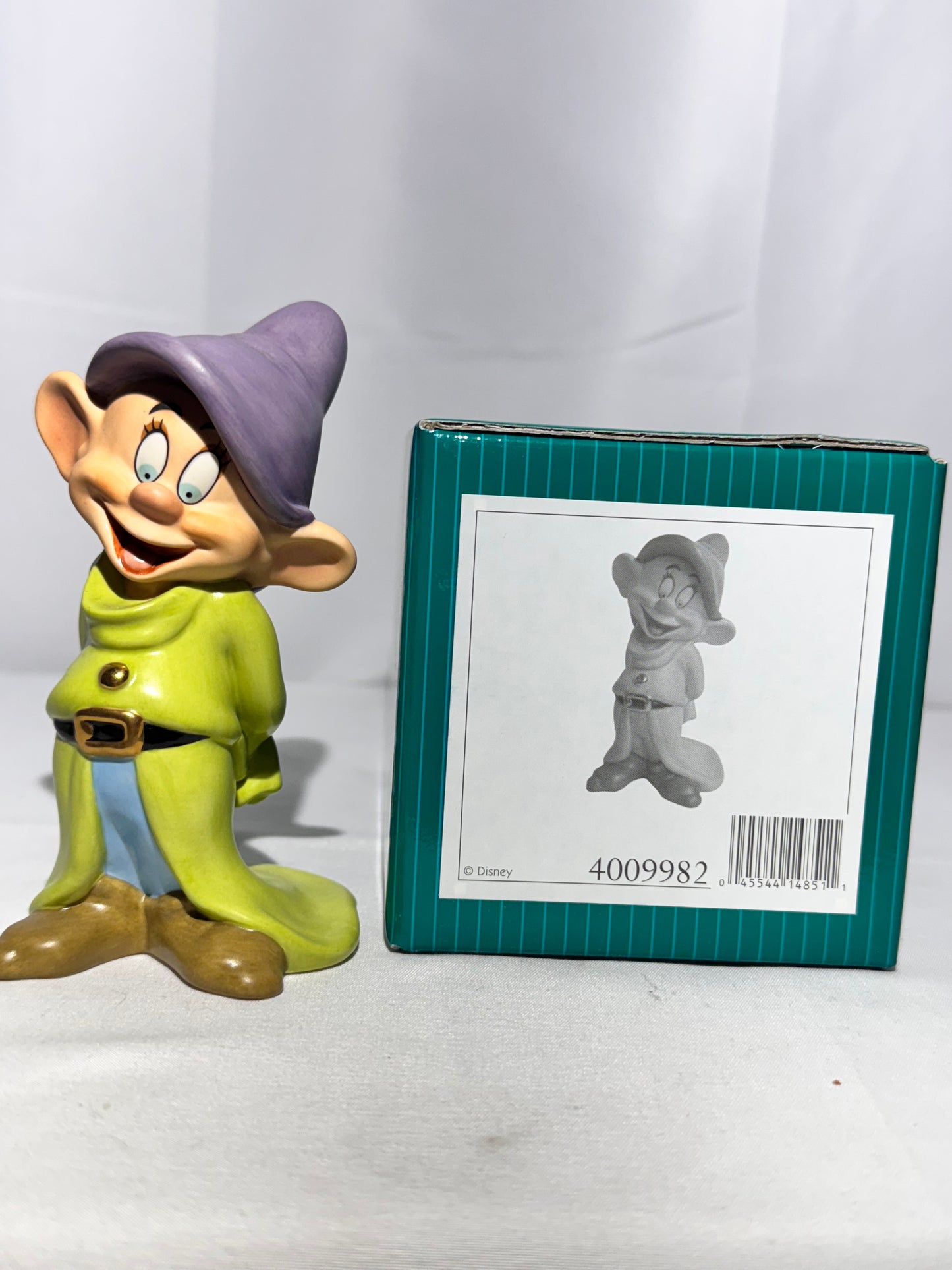 Classic Walt Disney Collection – Dopey “Gleeful Grin” Figurine (Item #4009982, 2009)