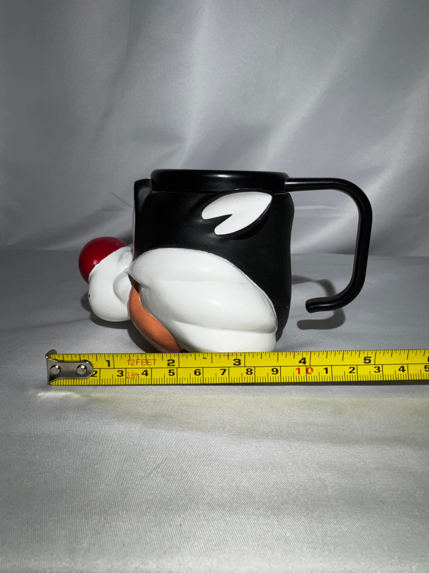 Vintage 1989 Applause Looney Tunes Sylvester the Cat 3D Mug