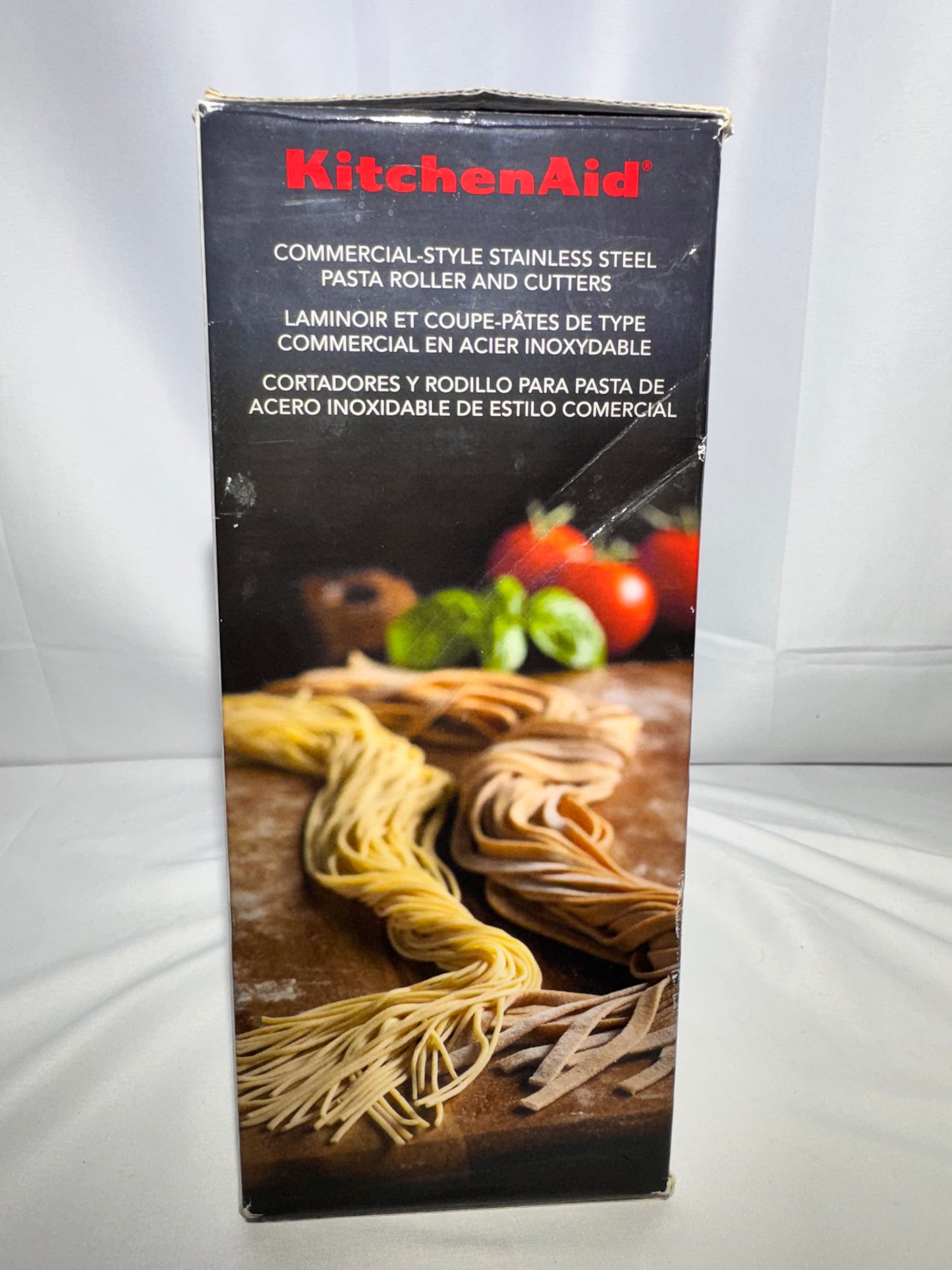 KitchenAid 3-Piece Pasta Roller & Cutter Set – Model KSMPRA – With Original Box