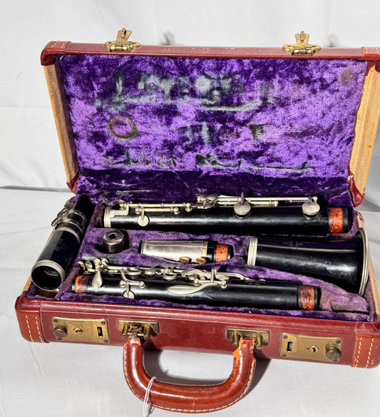 Vintage Lebauc - Noblet Paris -Professional Clarinet - inscribed 1954A - Made in France