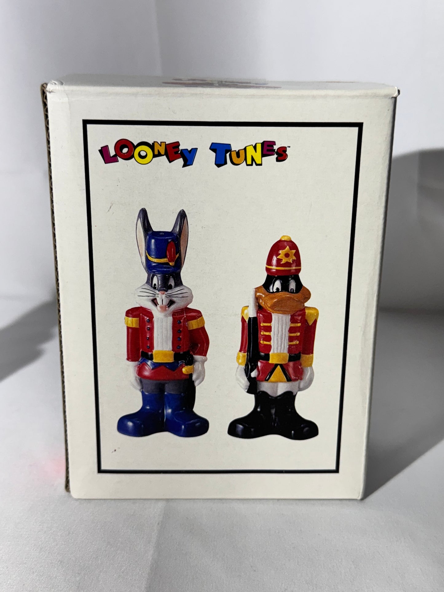 Bugs Bunny and Daffy Duck- Salt & Pepper Shakers - Nut Crackers -item number 6210- Looney Tunes - Warner Brothers- Christmas