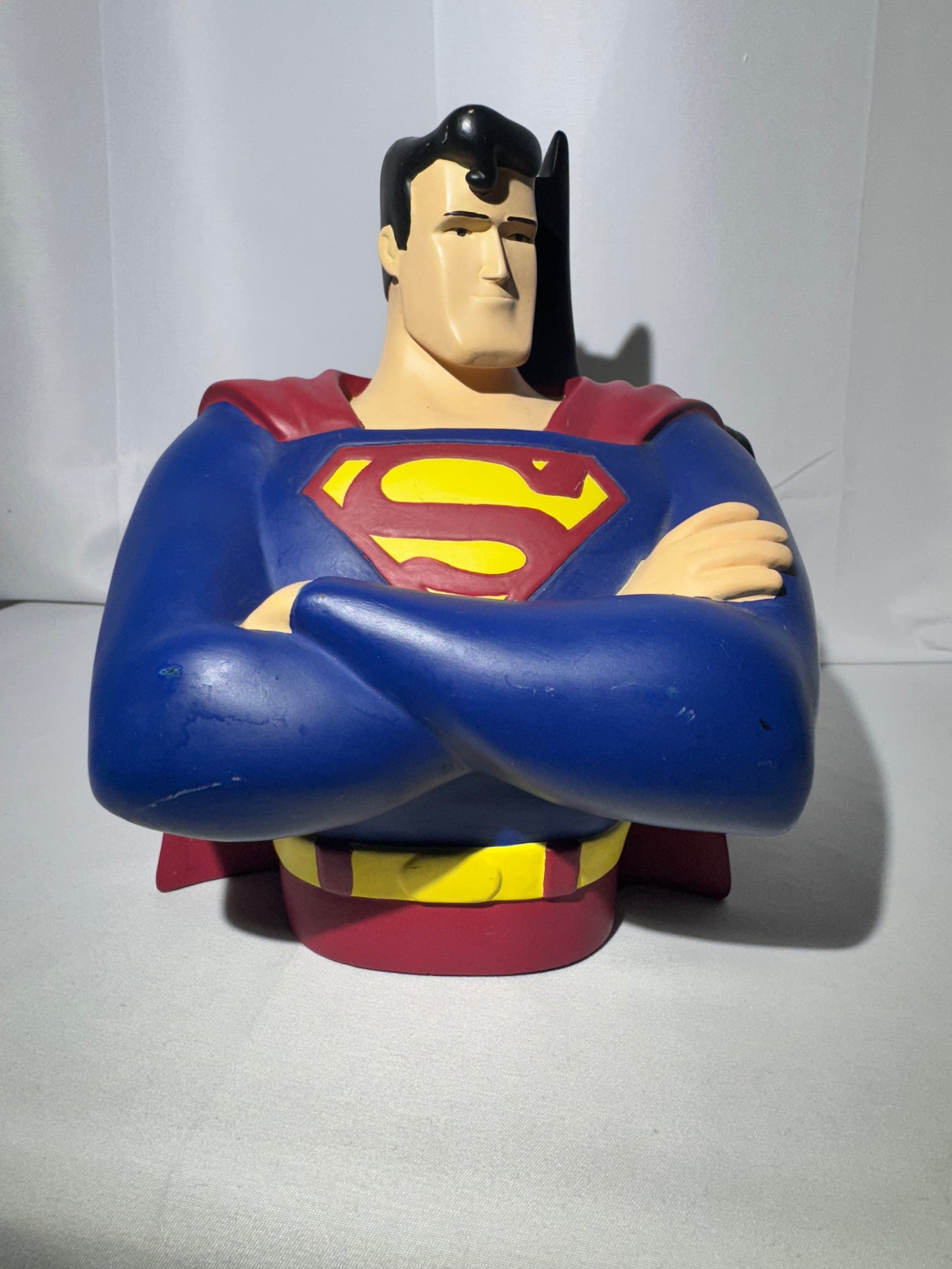 Batman vs Superman- bank- Warner Brothers-DC comics-1999
